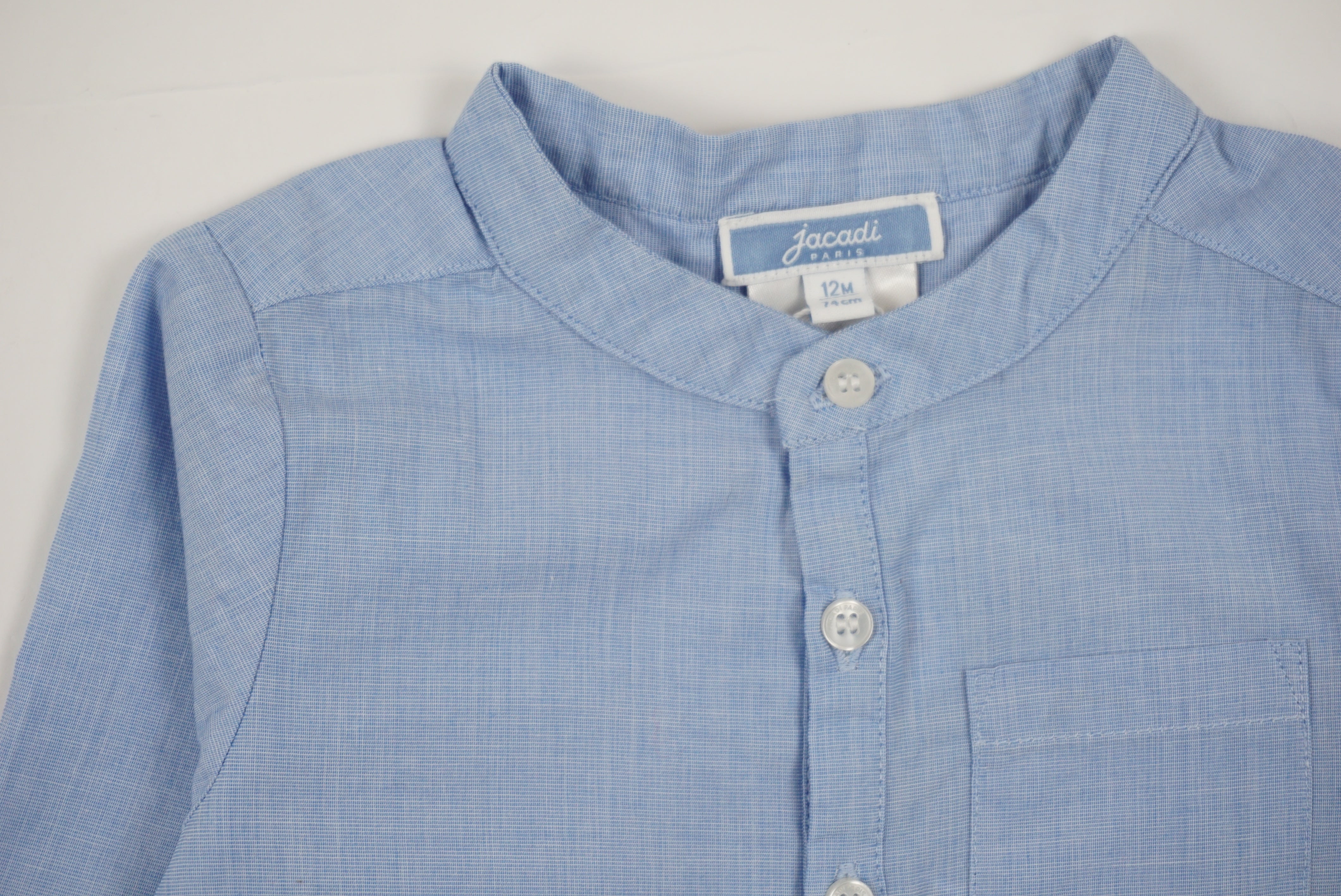 Blouse Bleu - 12 mois