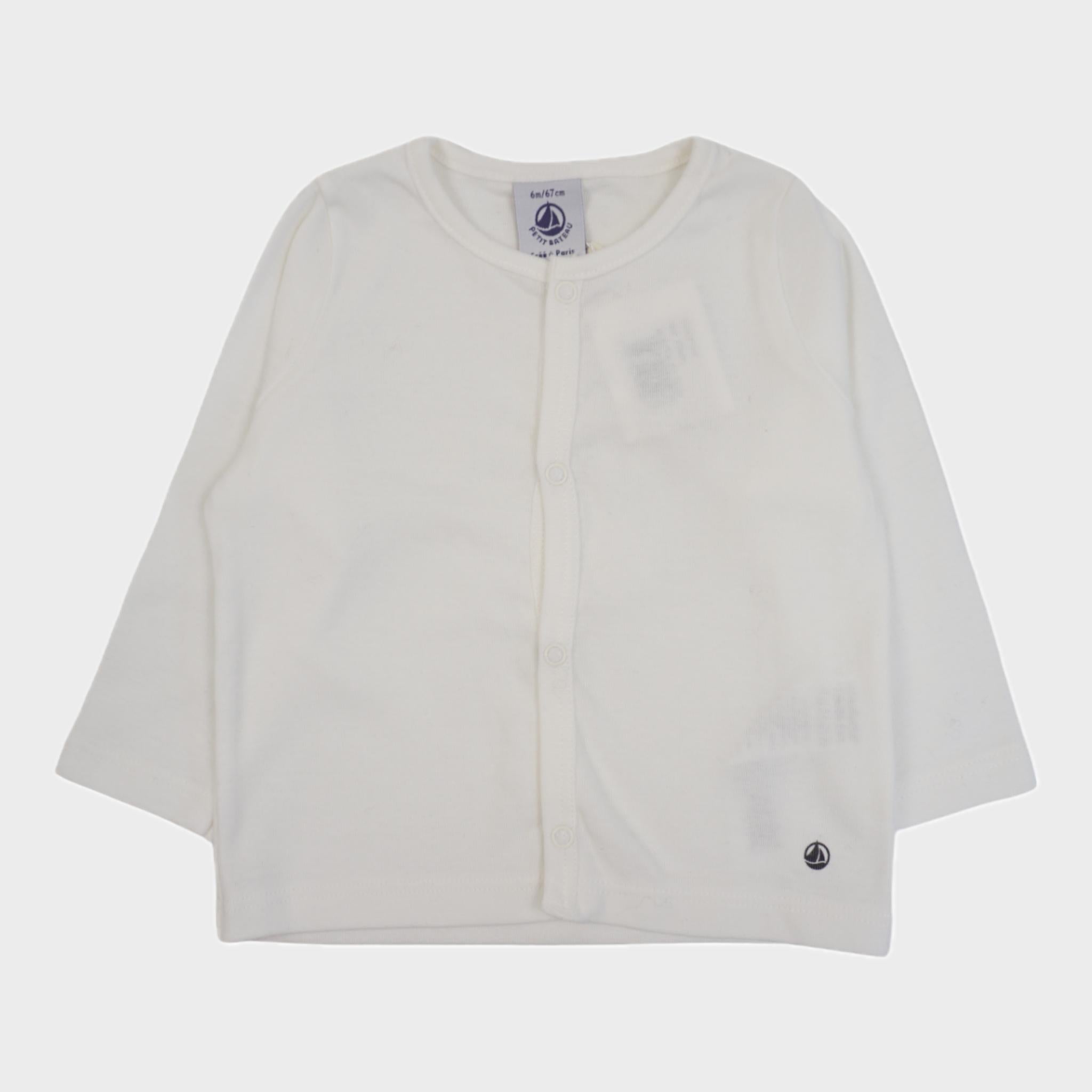 Gilet Blanc - 6 mois