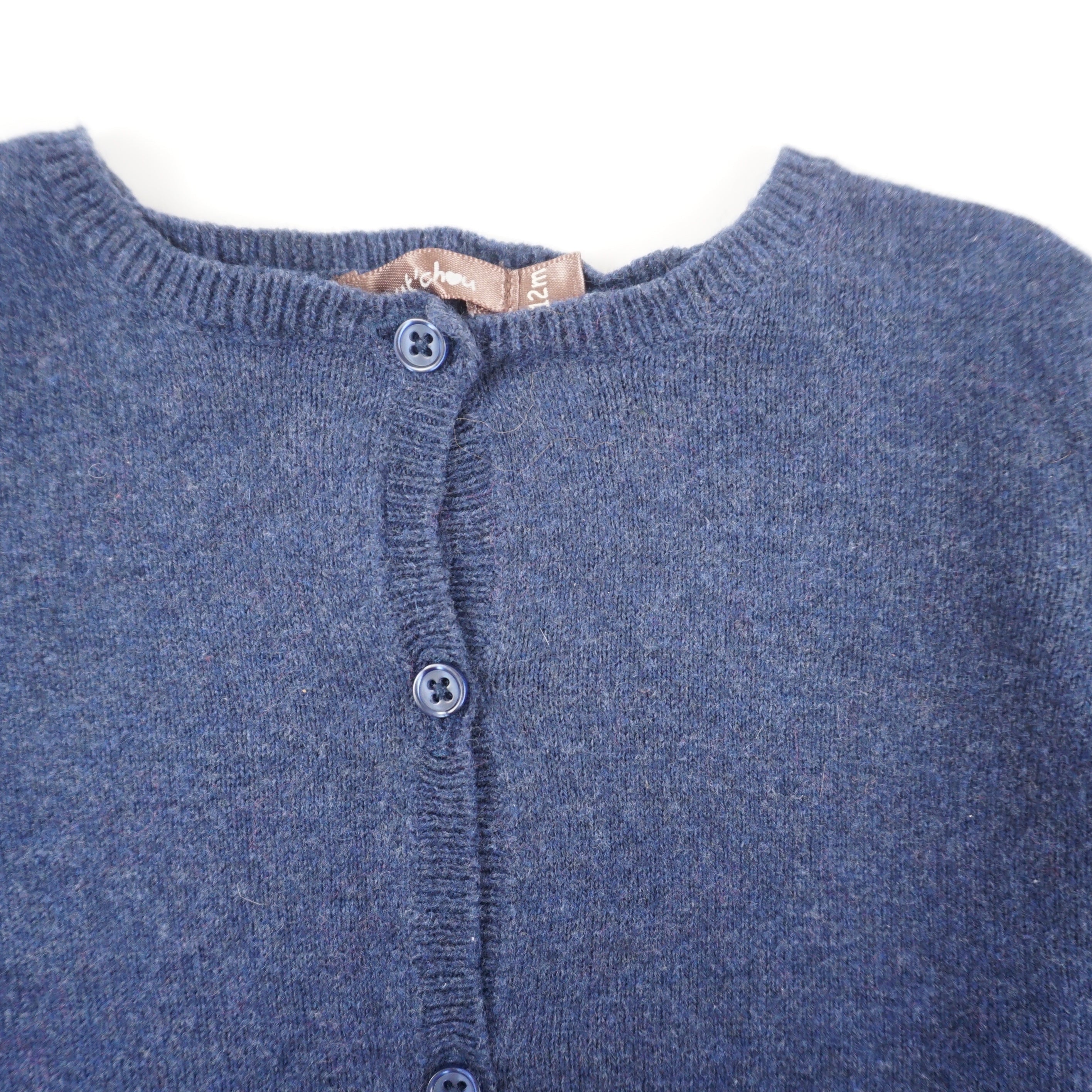 Gilet Bleu - 12 mois