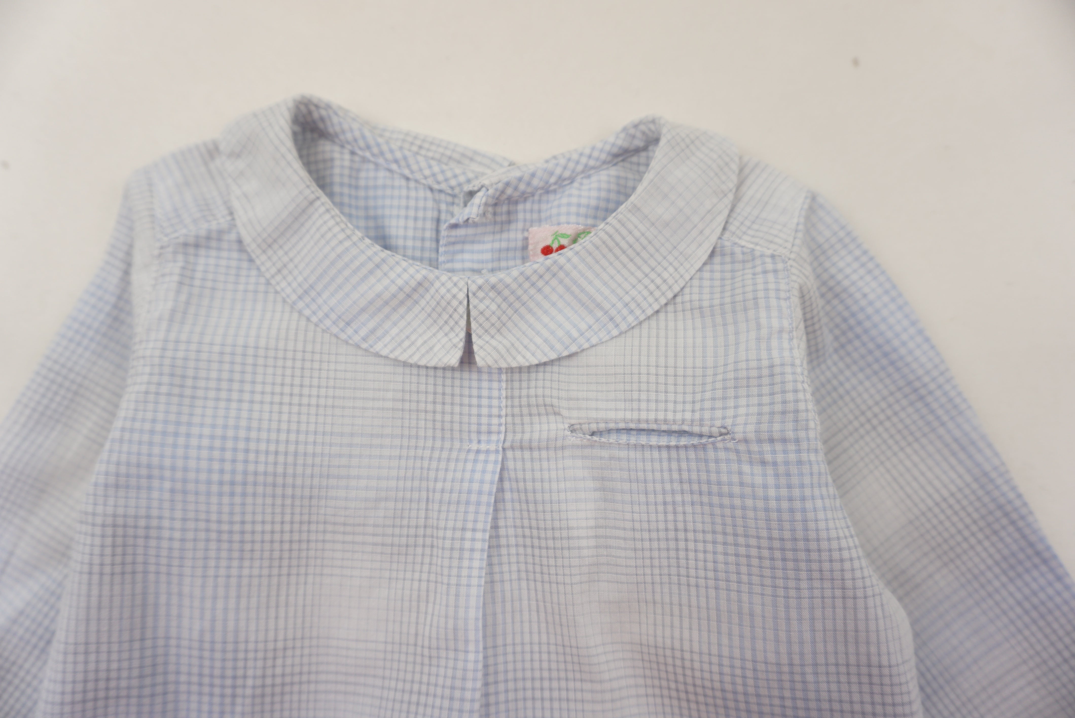 Blouse Bleu - 3 mois