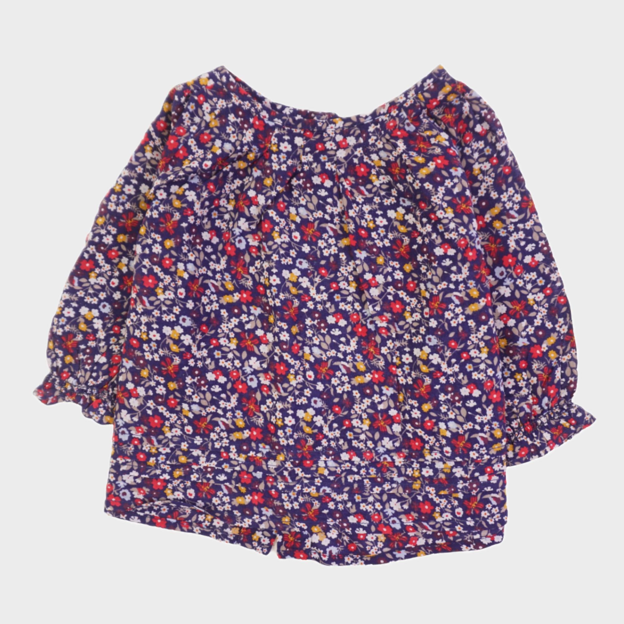 Blouse Bleu - 6 mois