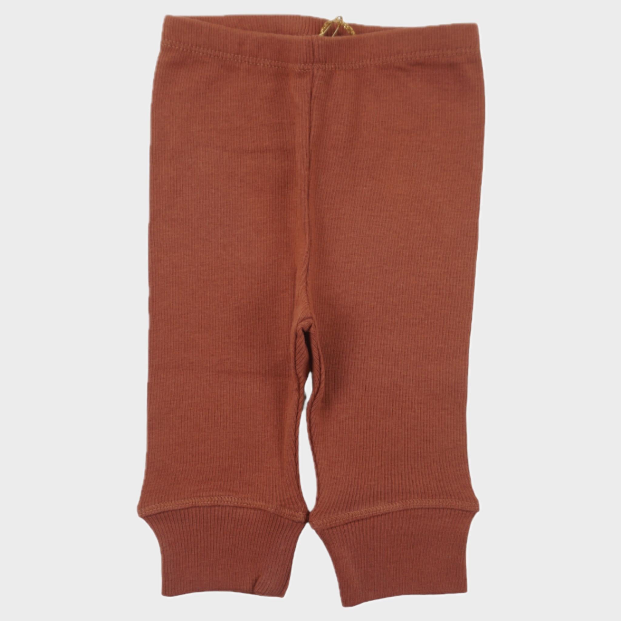 Legging Chocolat - 0/1 mois (neuf)