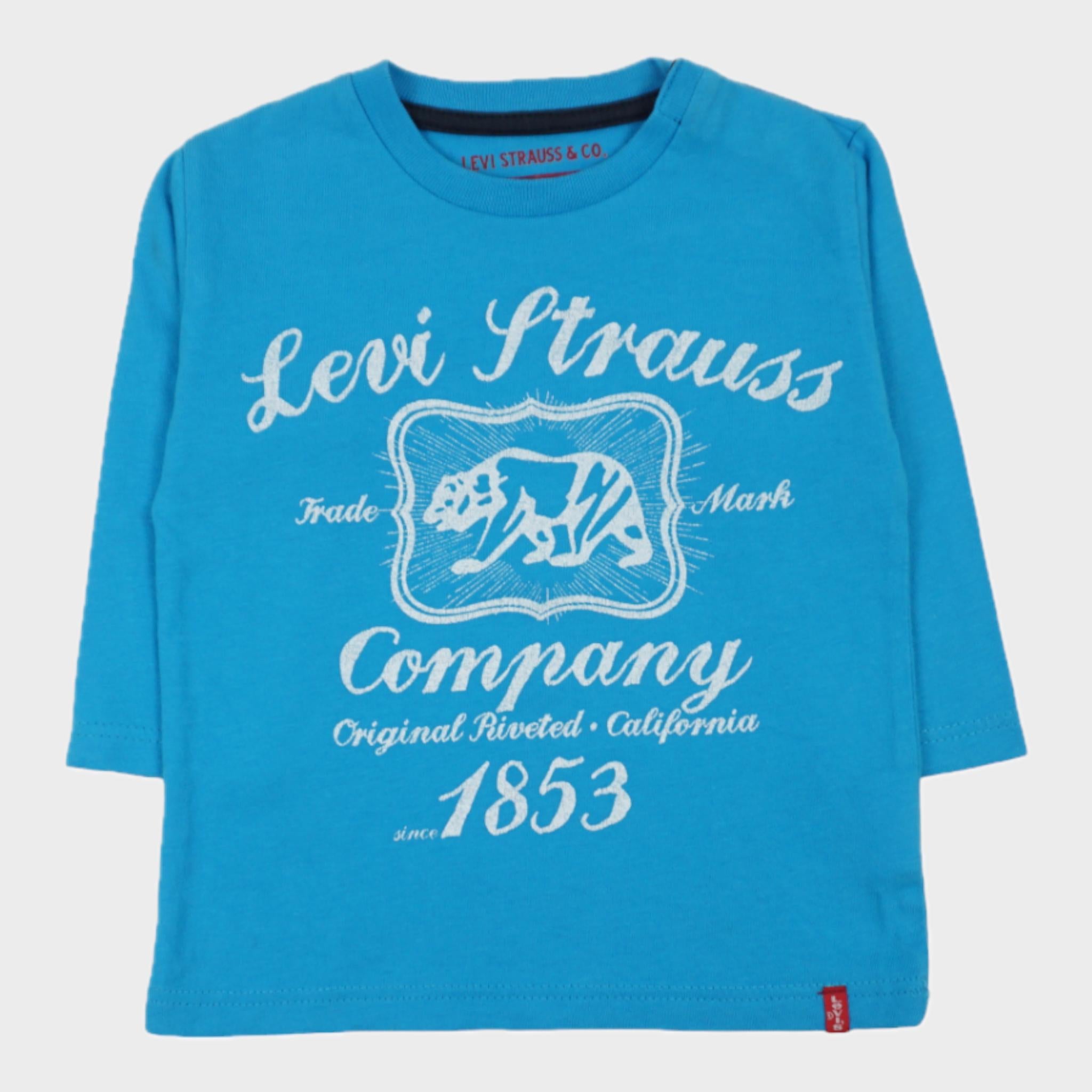 T-shirt Bleu - 6 mois
