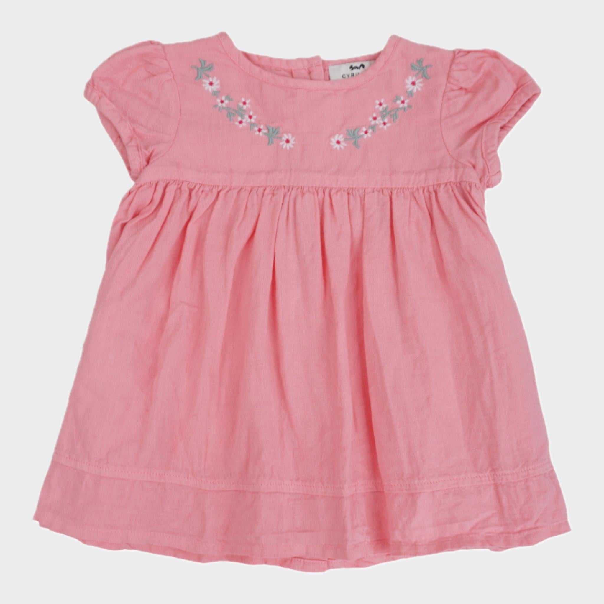 Robe Rose - 9 mois