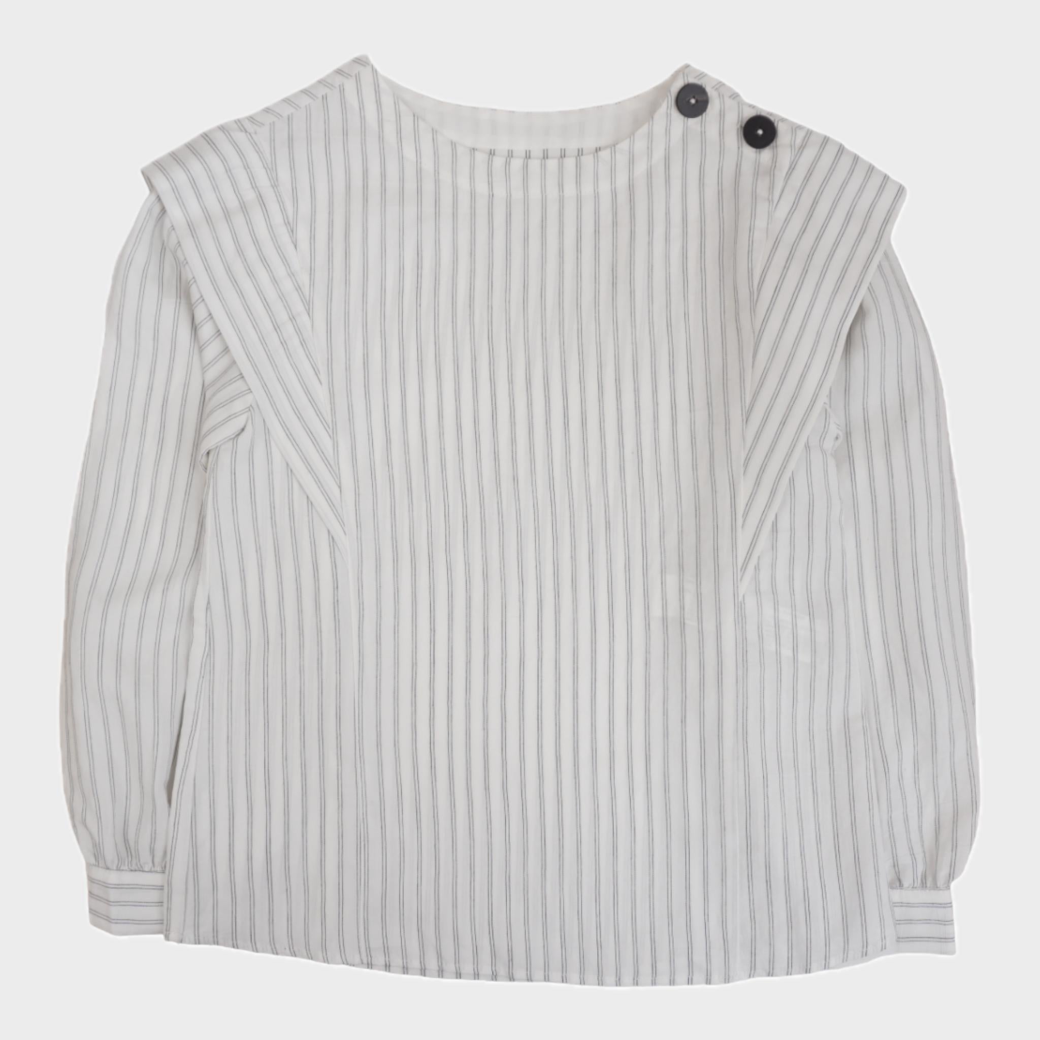 Blouse Blanc - 10 ans