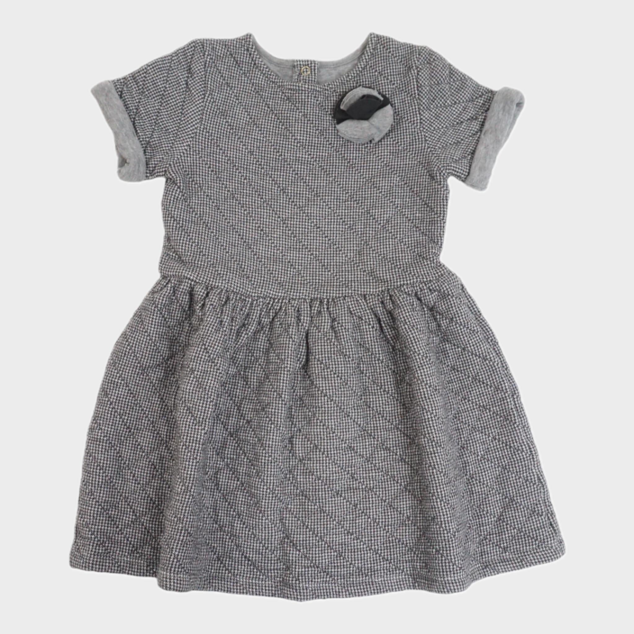 Robe Gris - 5/6 ans