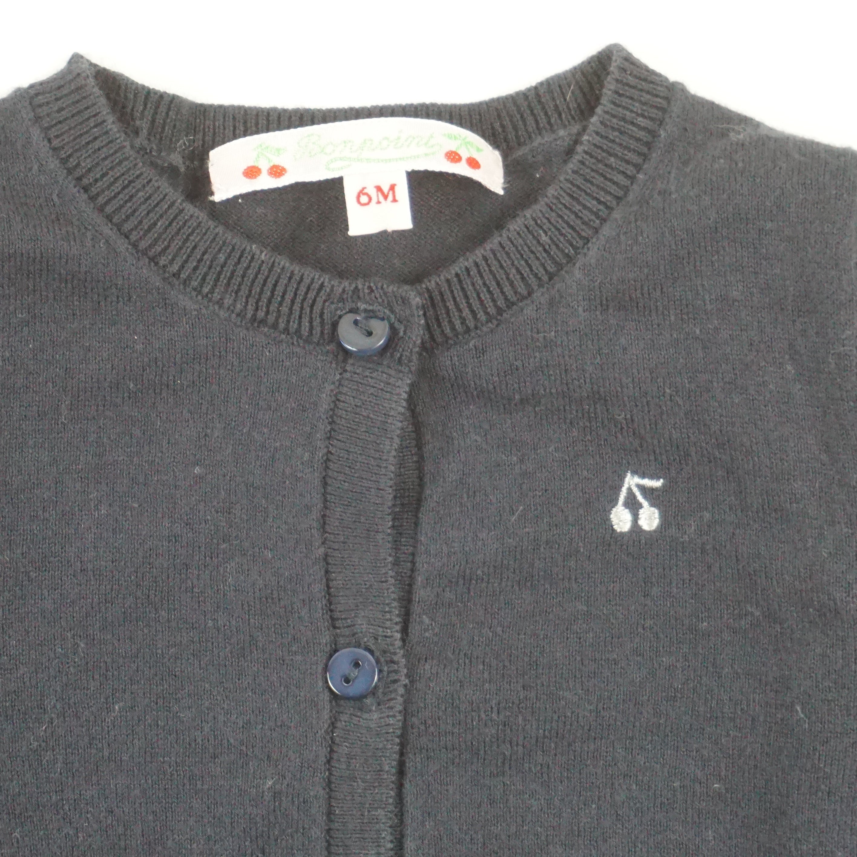 Gilet Bleu - 3 mois