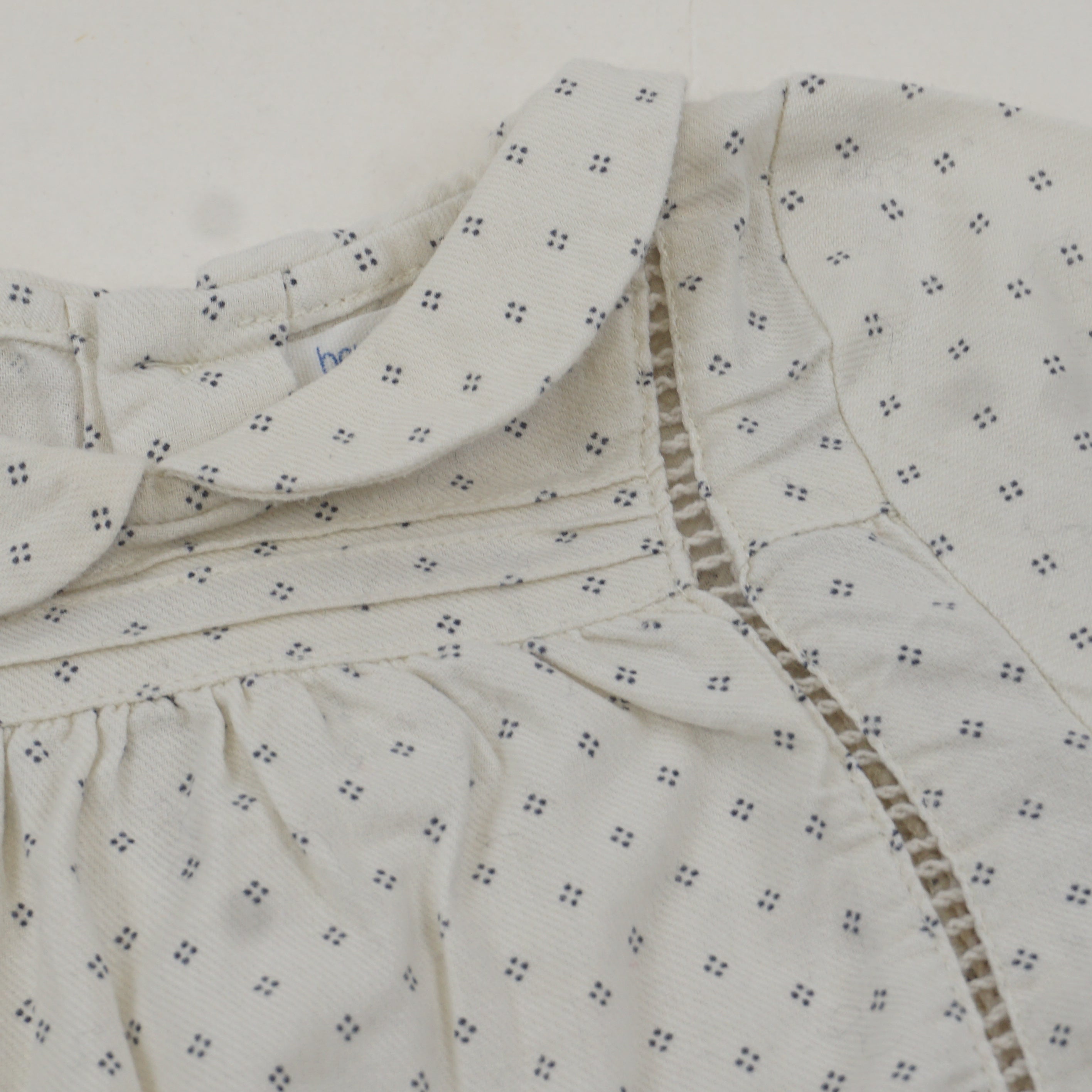 Blouse Crème - 9 mois