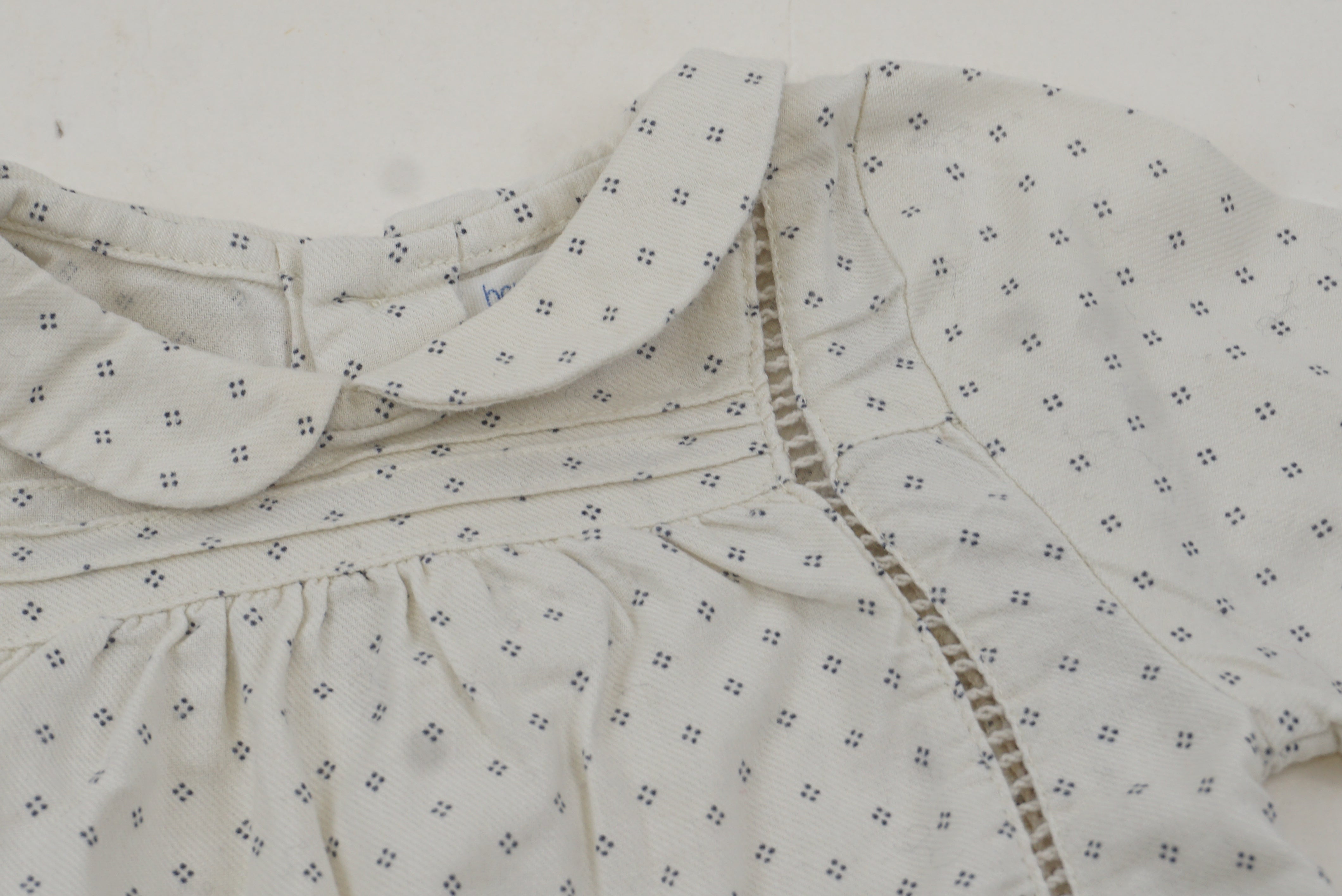 Blouse Crème - 9 mois