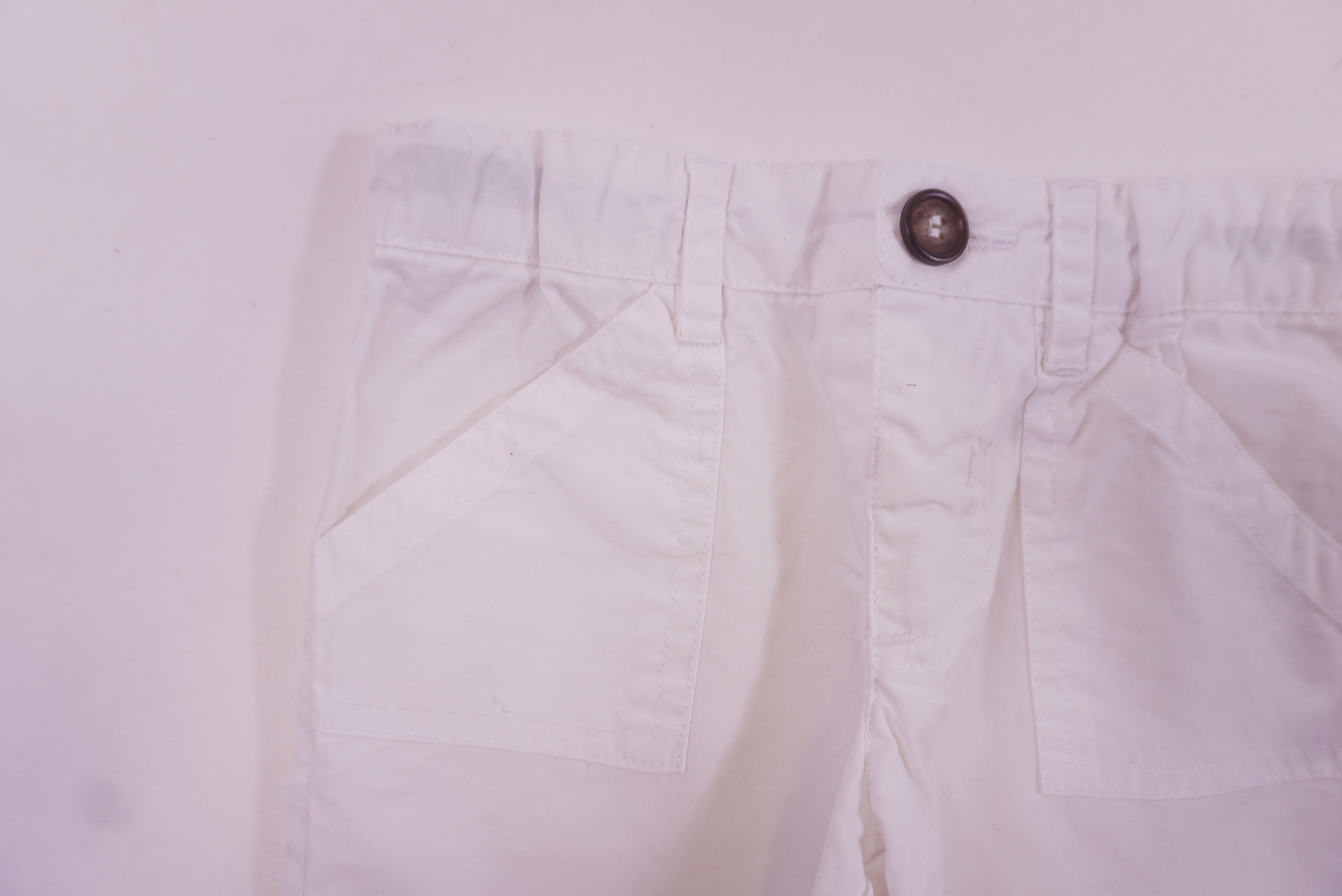 Short Blanc - 6 mois