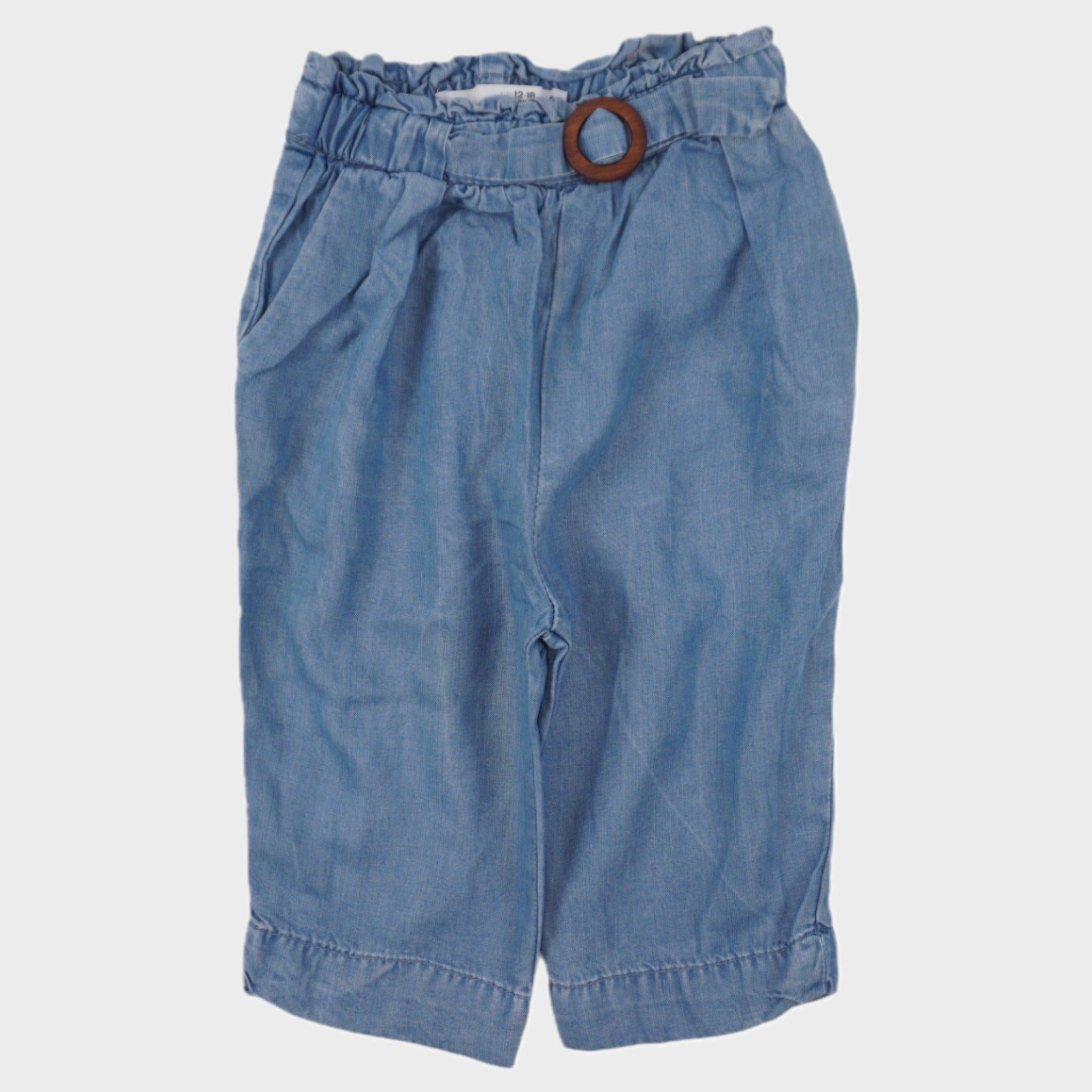 Pantalon Bleu - 12/18 mois