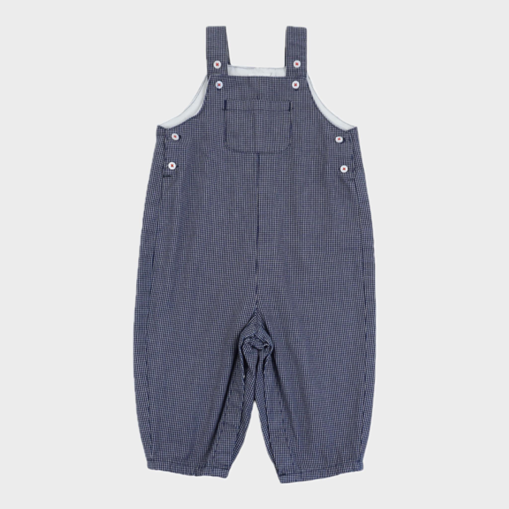 Salopette Bleu - 6 mois