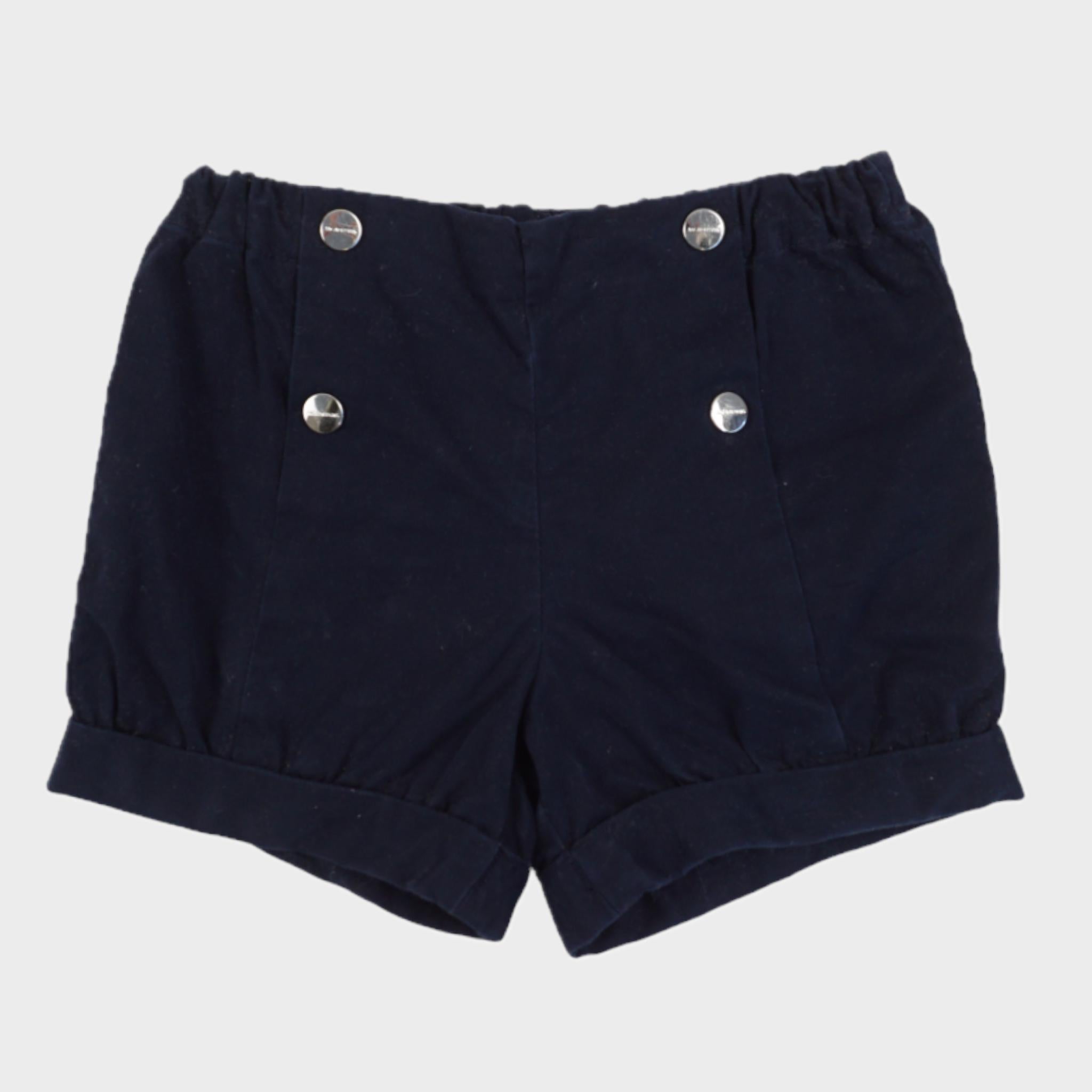 Short Bleu - 18 mois