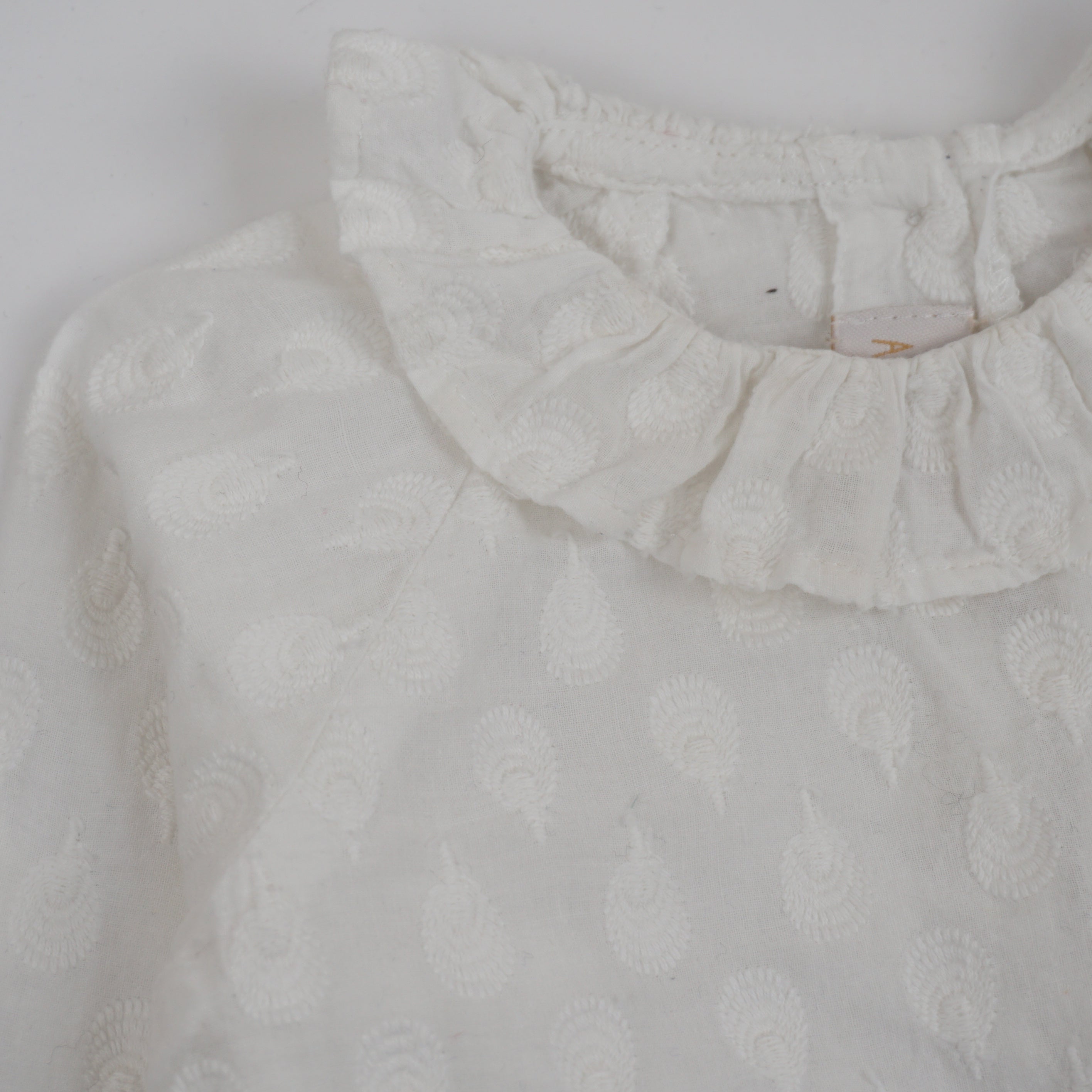 Blouse Blanc - 12 mois