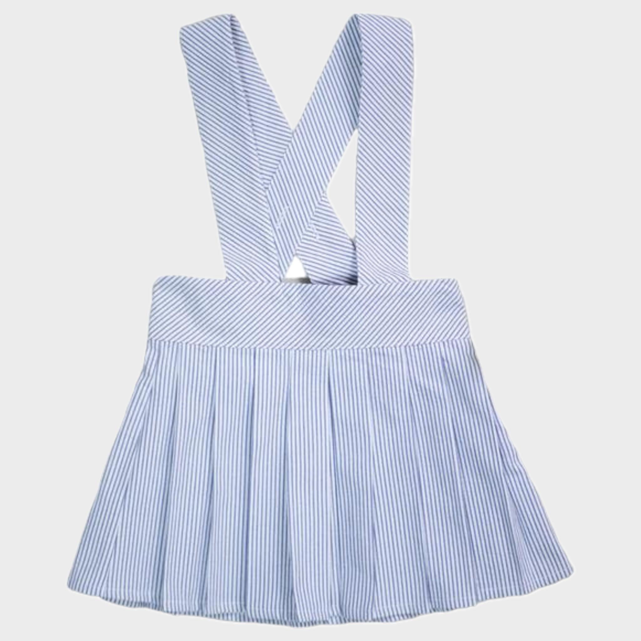 Jupe à bretelles Bleu - 4 ans (neuf)