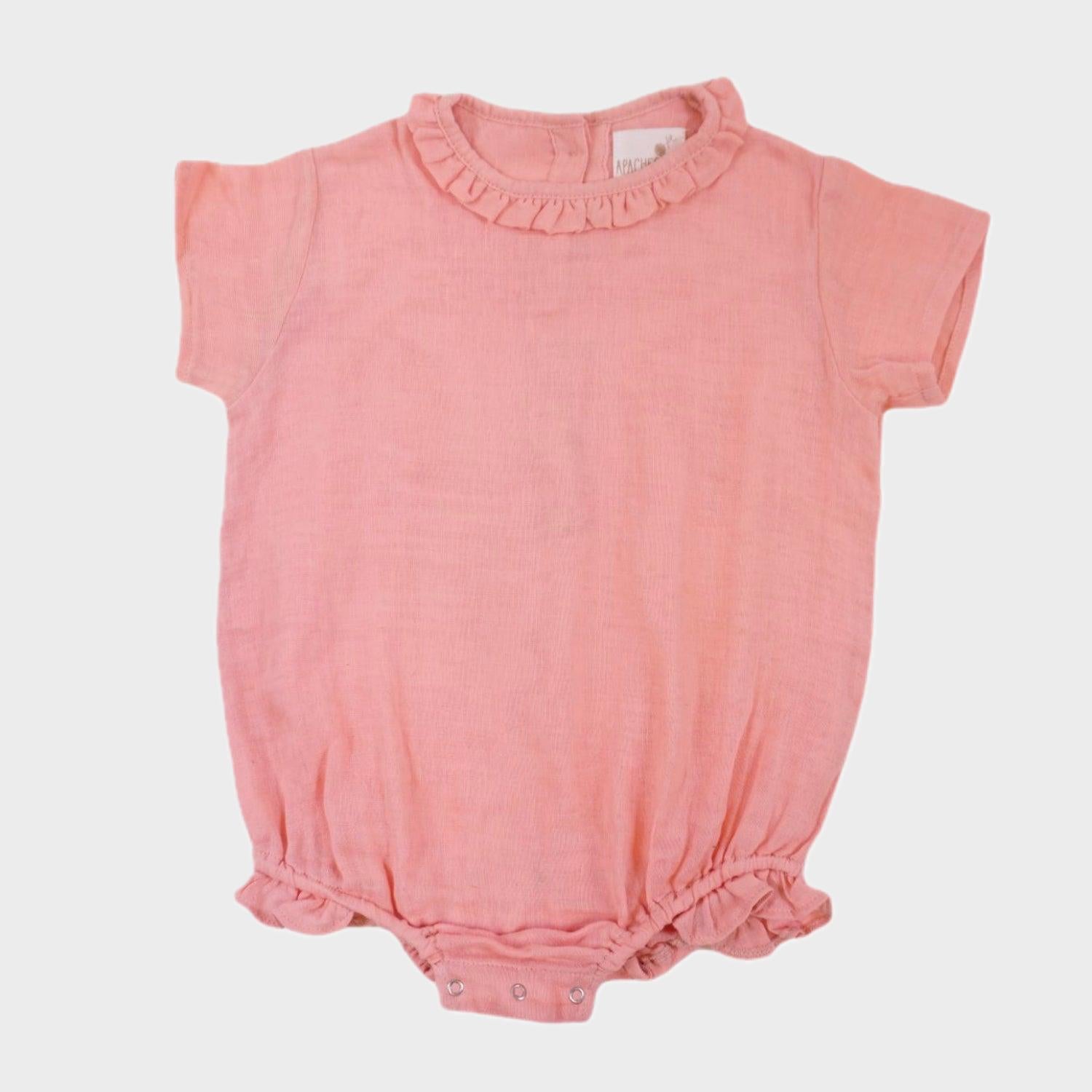 Barboteuse Rose - 12 mois