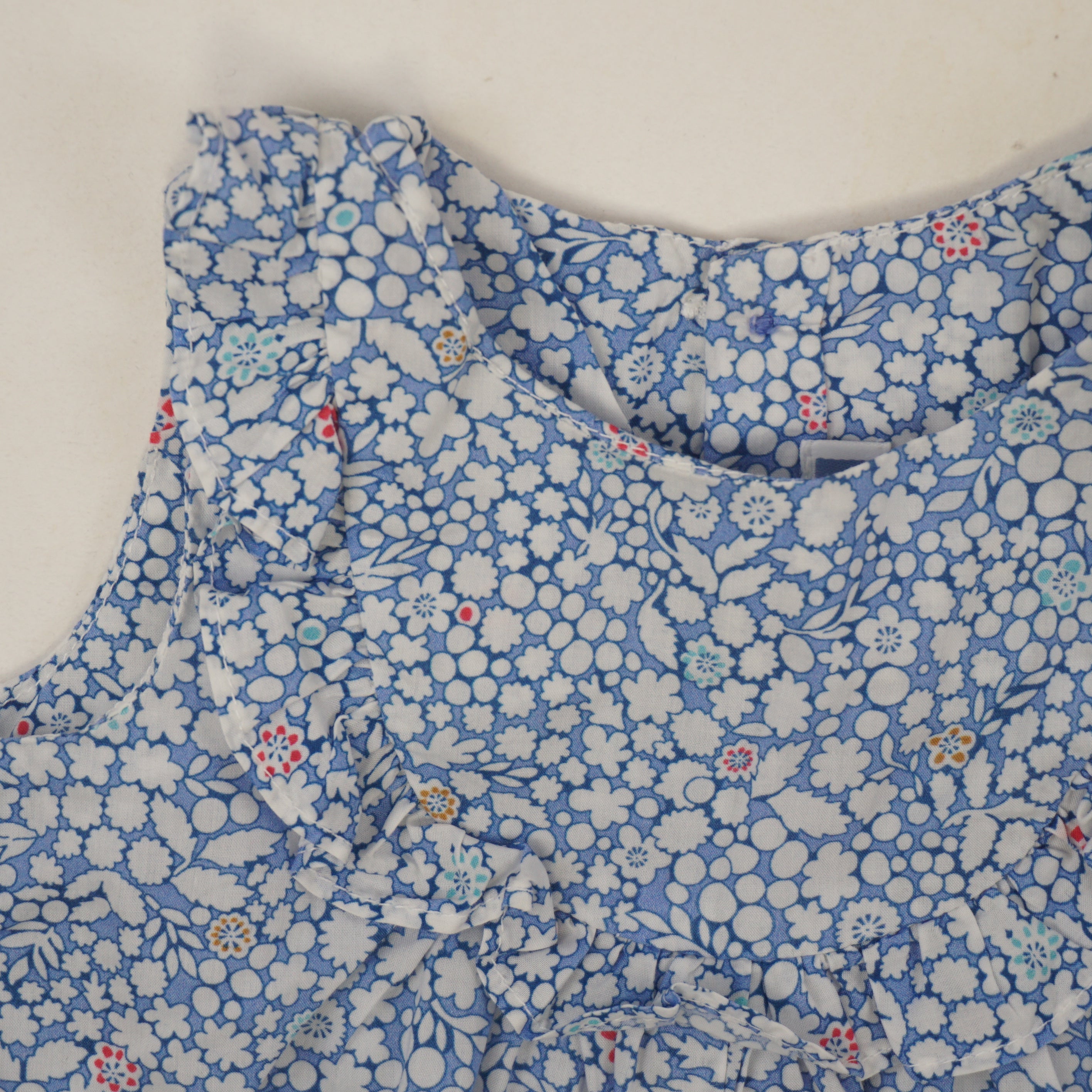 Barboteuse Bleu - 6 mois