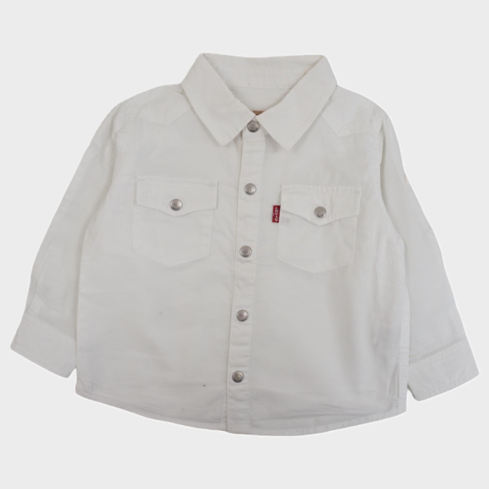 Chemise Blanc - 12 mois