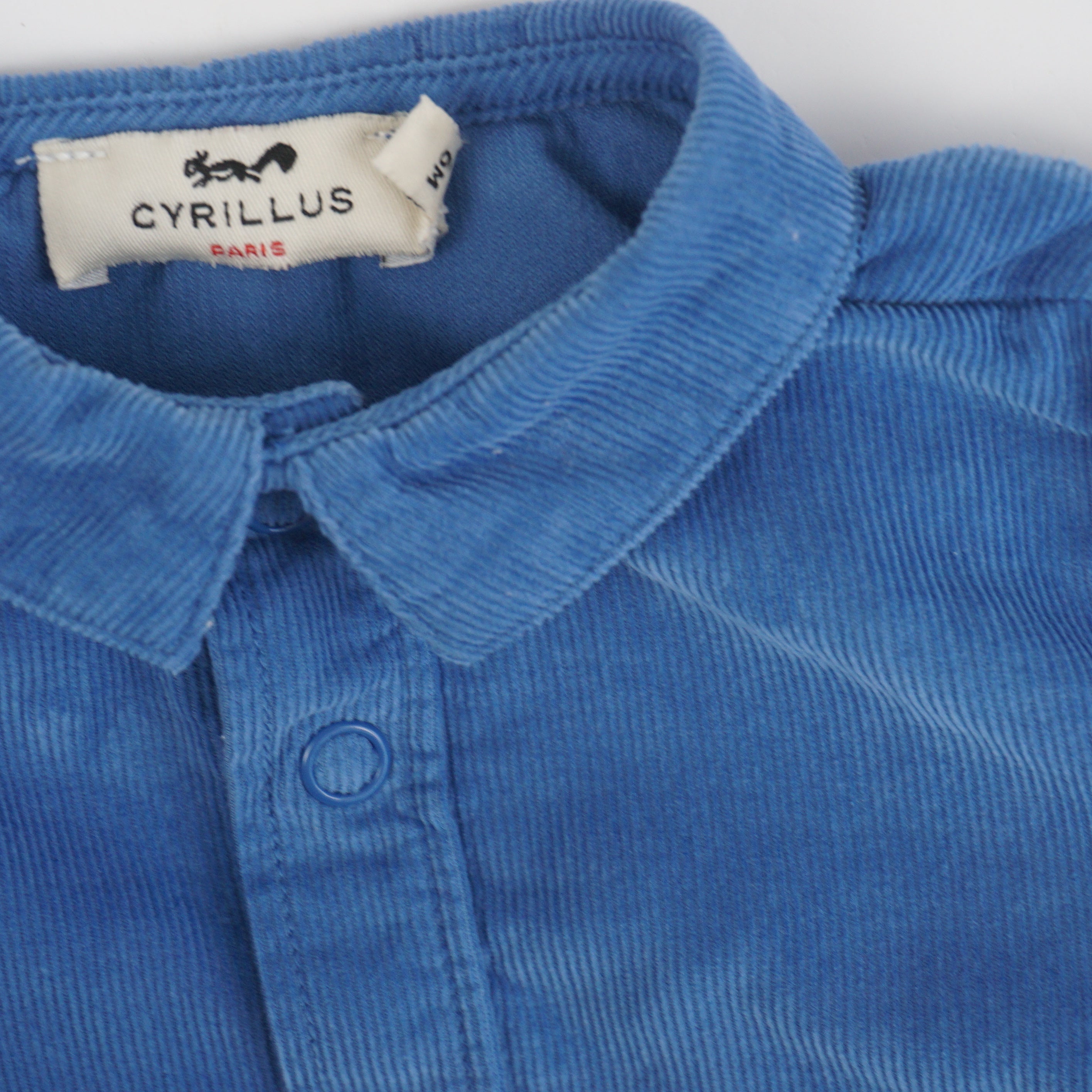 Chemise Bleu - 6 mois