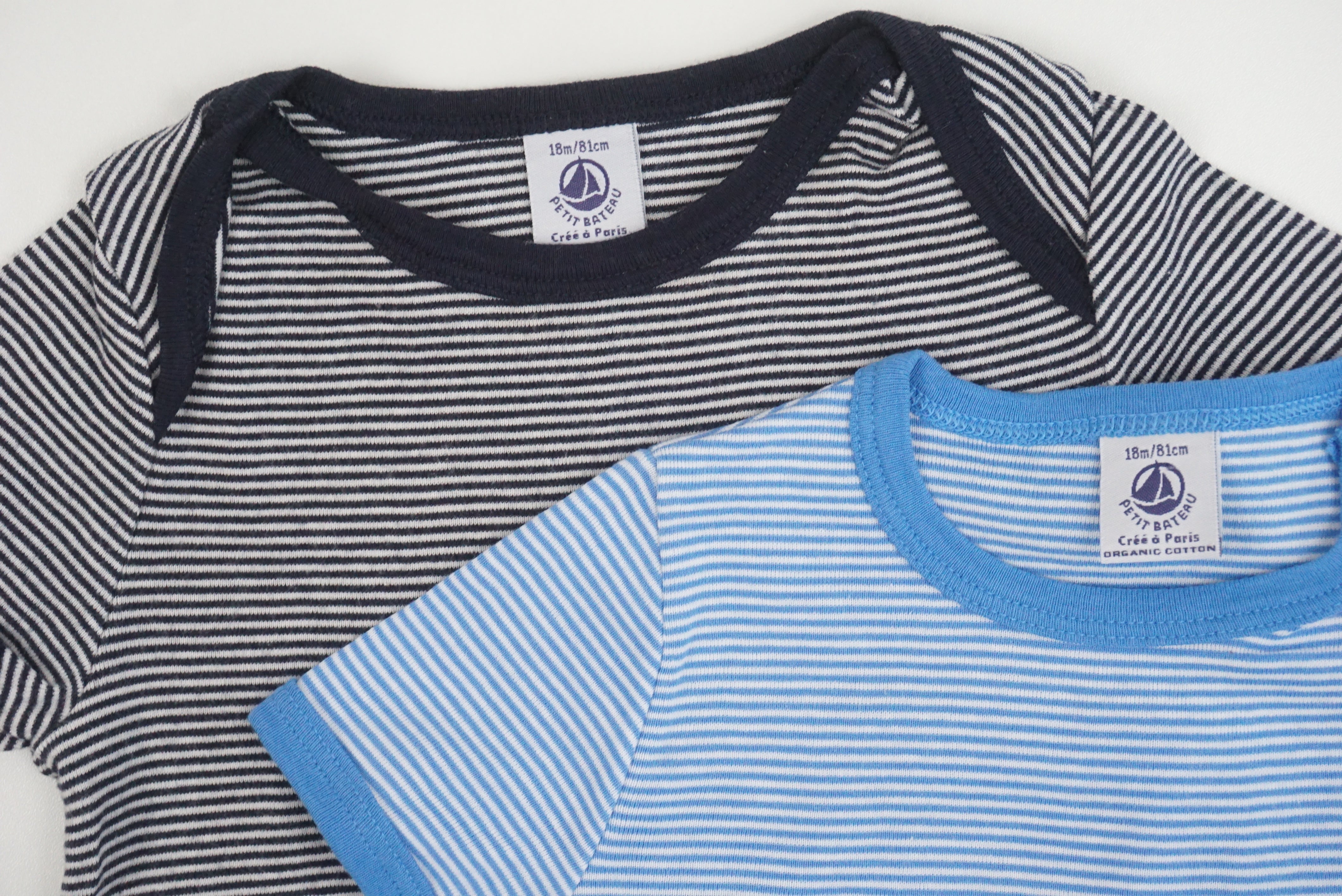 Lot de 2 t-shirts Bleu - 18 mois