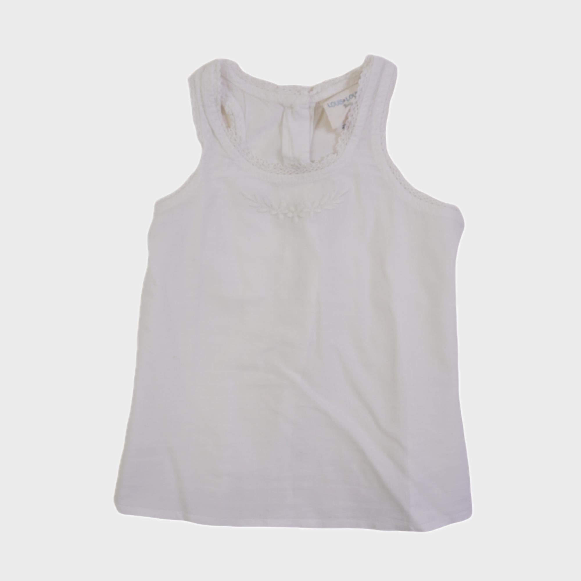 Blouse Blanc - 2 ans