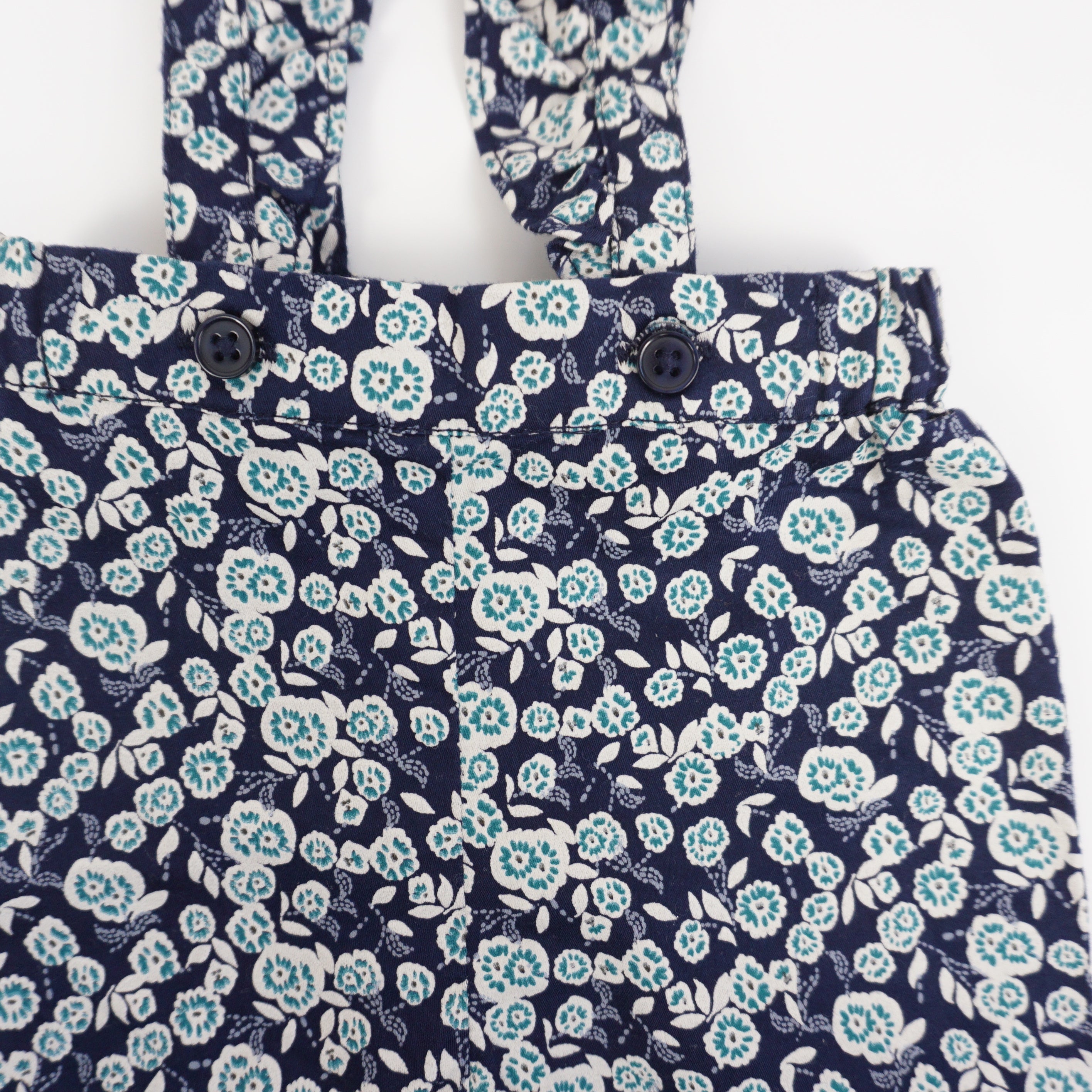 Pantalon à bretelles Multicolore - 1 mois