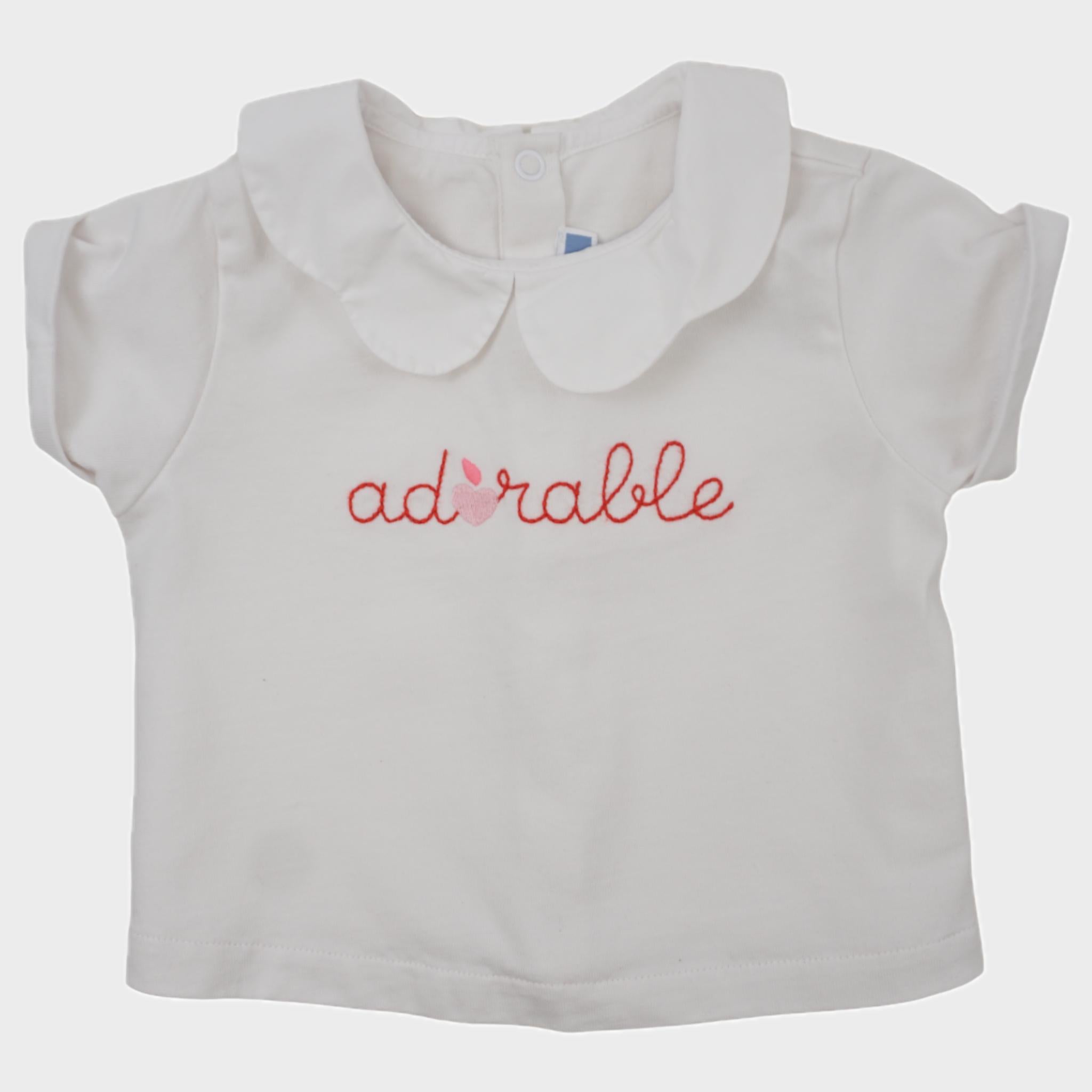 T-shirt Blanc - 6 mois