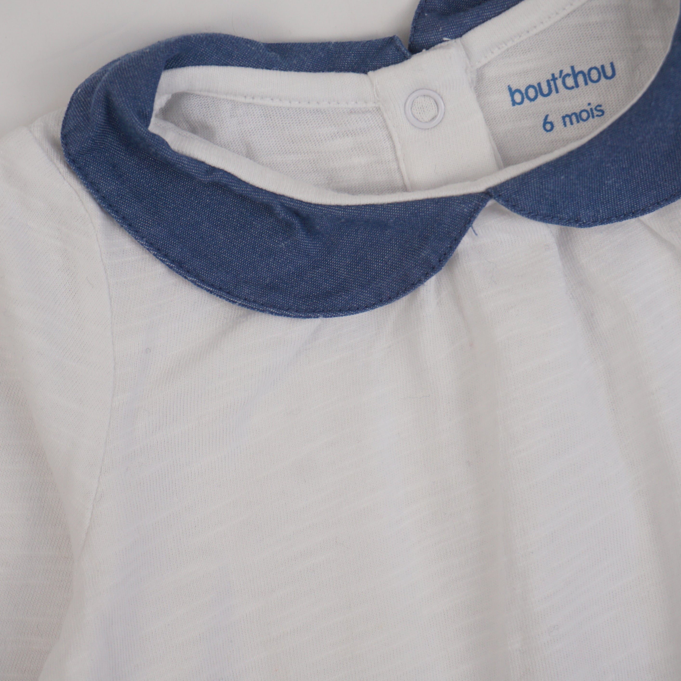 T-shirt Blanc - 6 mois