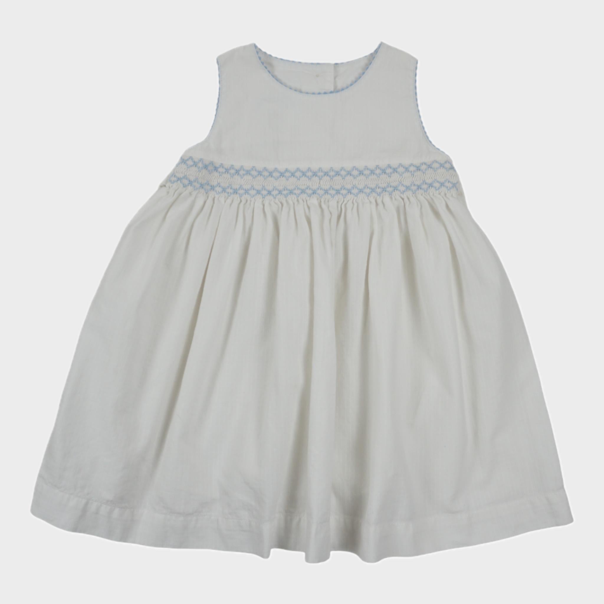 Robe Blanc - 12 mois