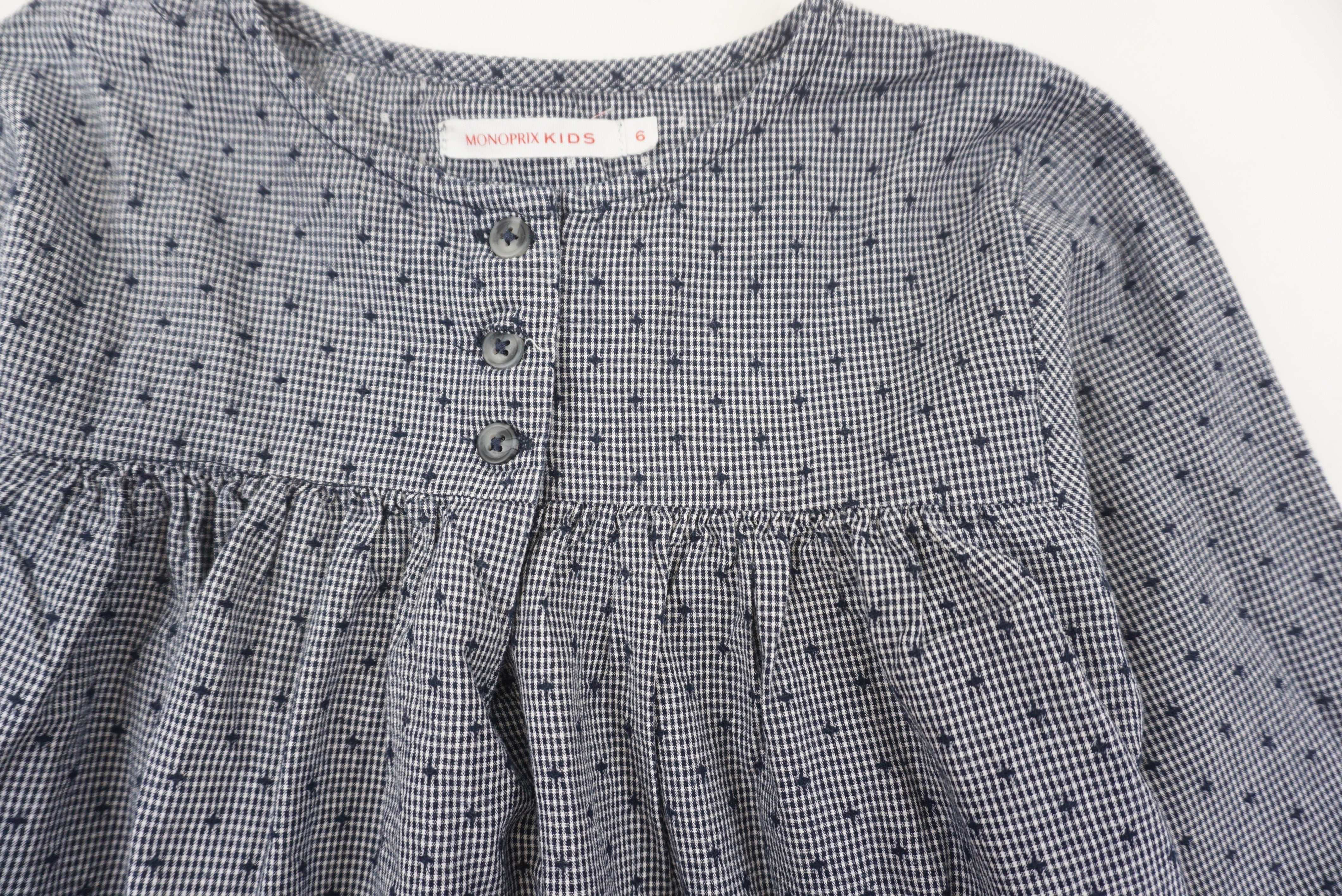 Blouse Bleu - 6 ans