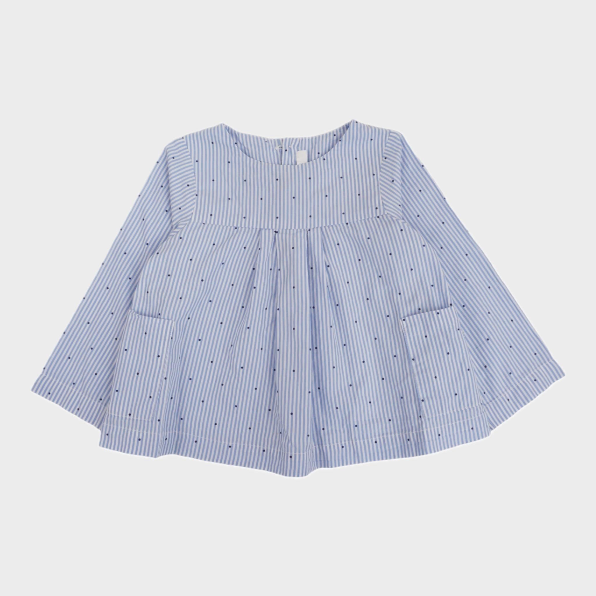 Blouse Bleu - 18 mois