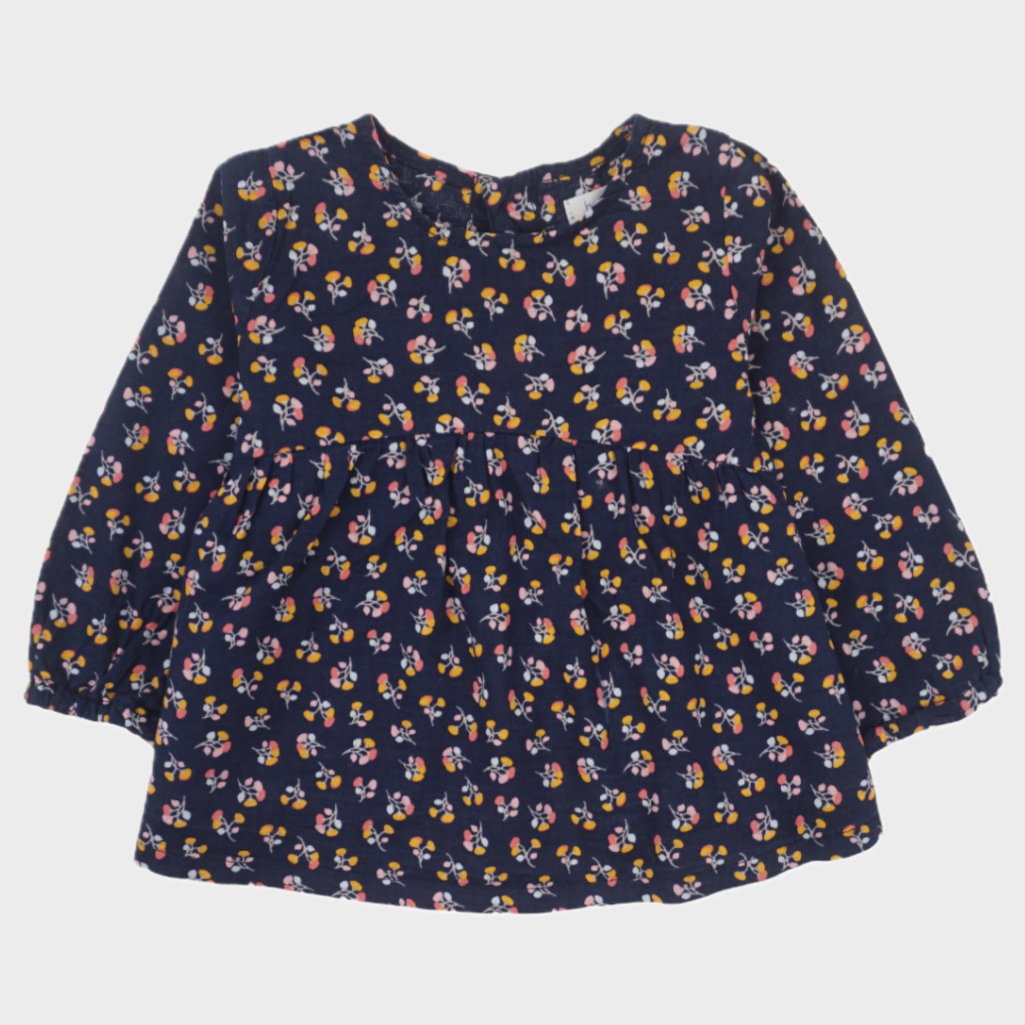 Blouse Bleu - 6 mois