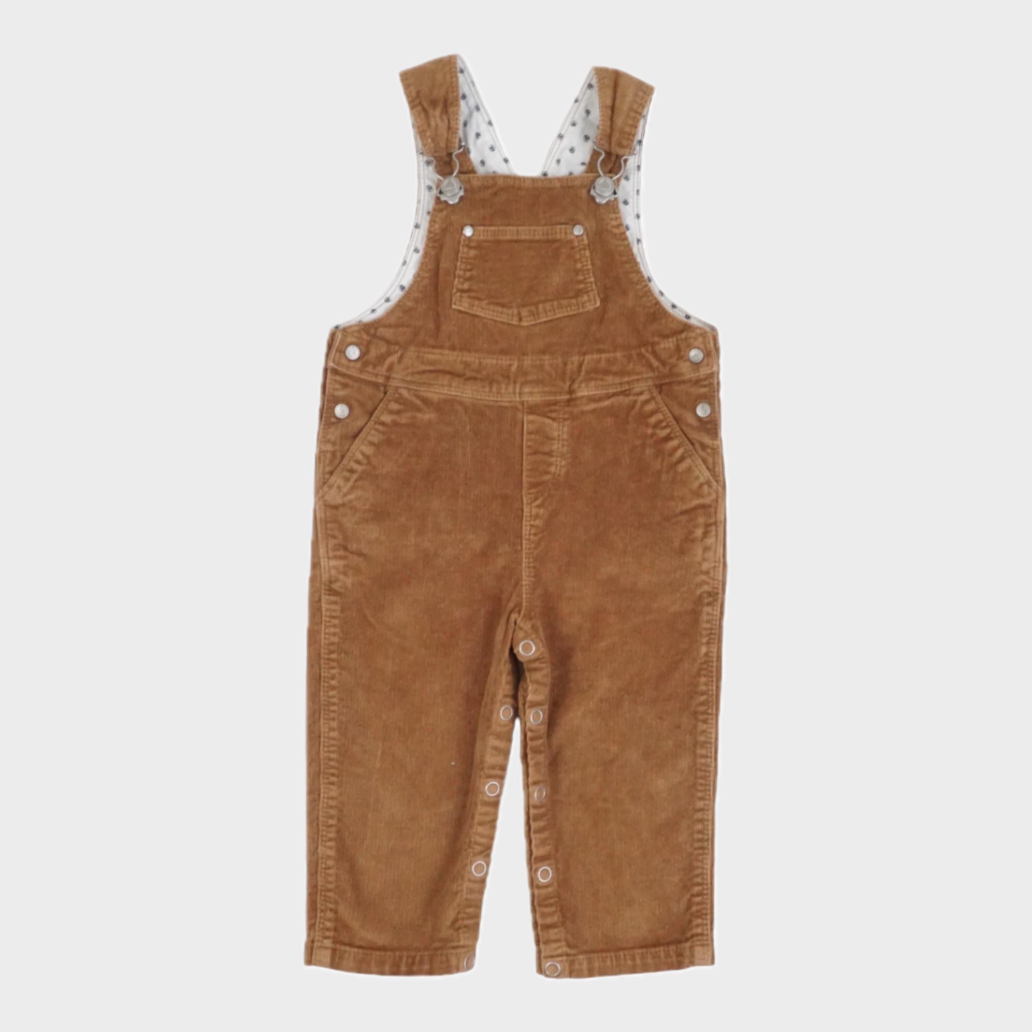 Salopette Camel - 12 mois