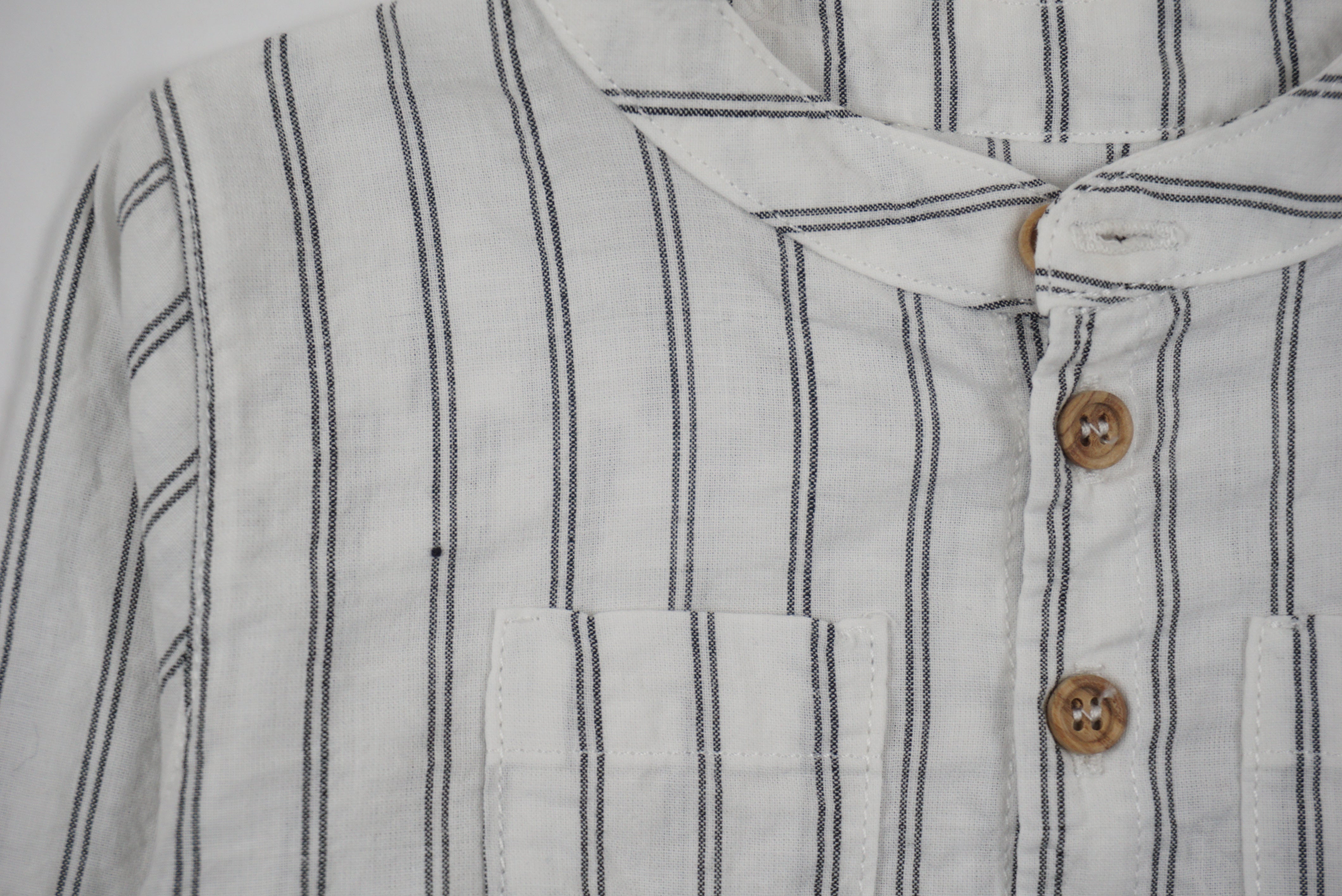 Blouse Blanc - 6 mois