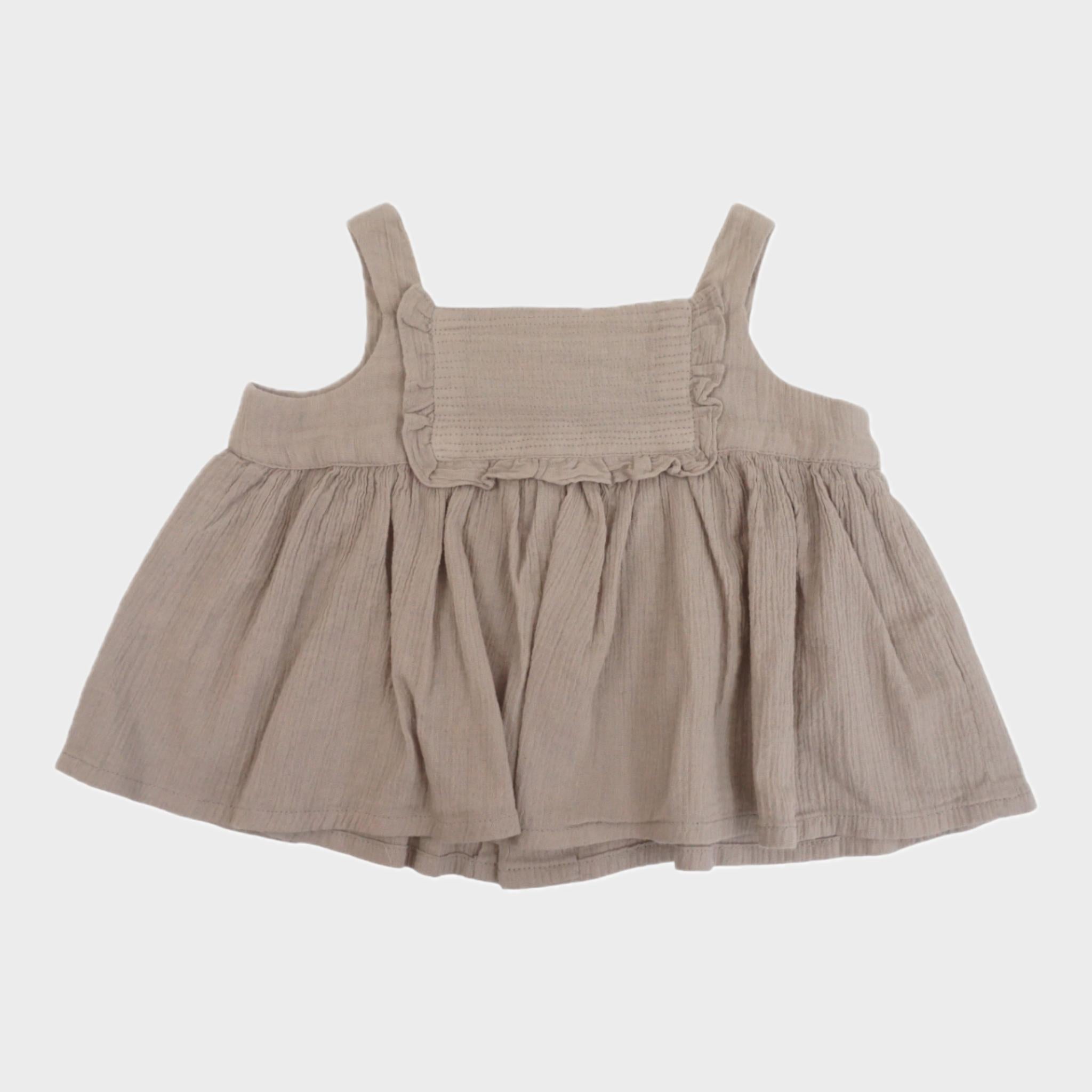 Blouse Taupe - 3 mois