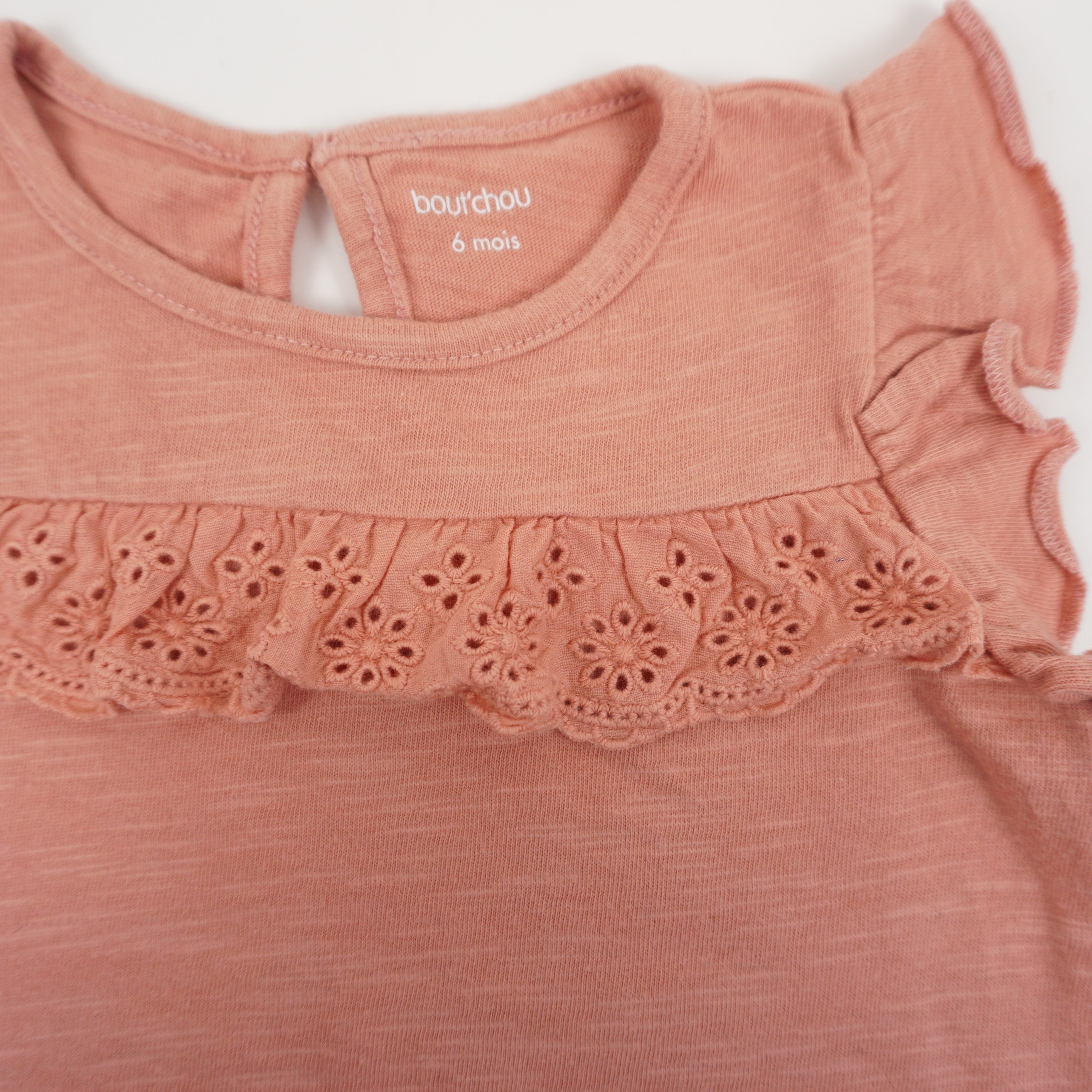 T-shirt Rose - 6 mois