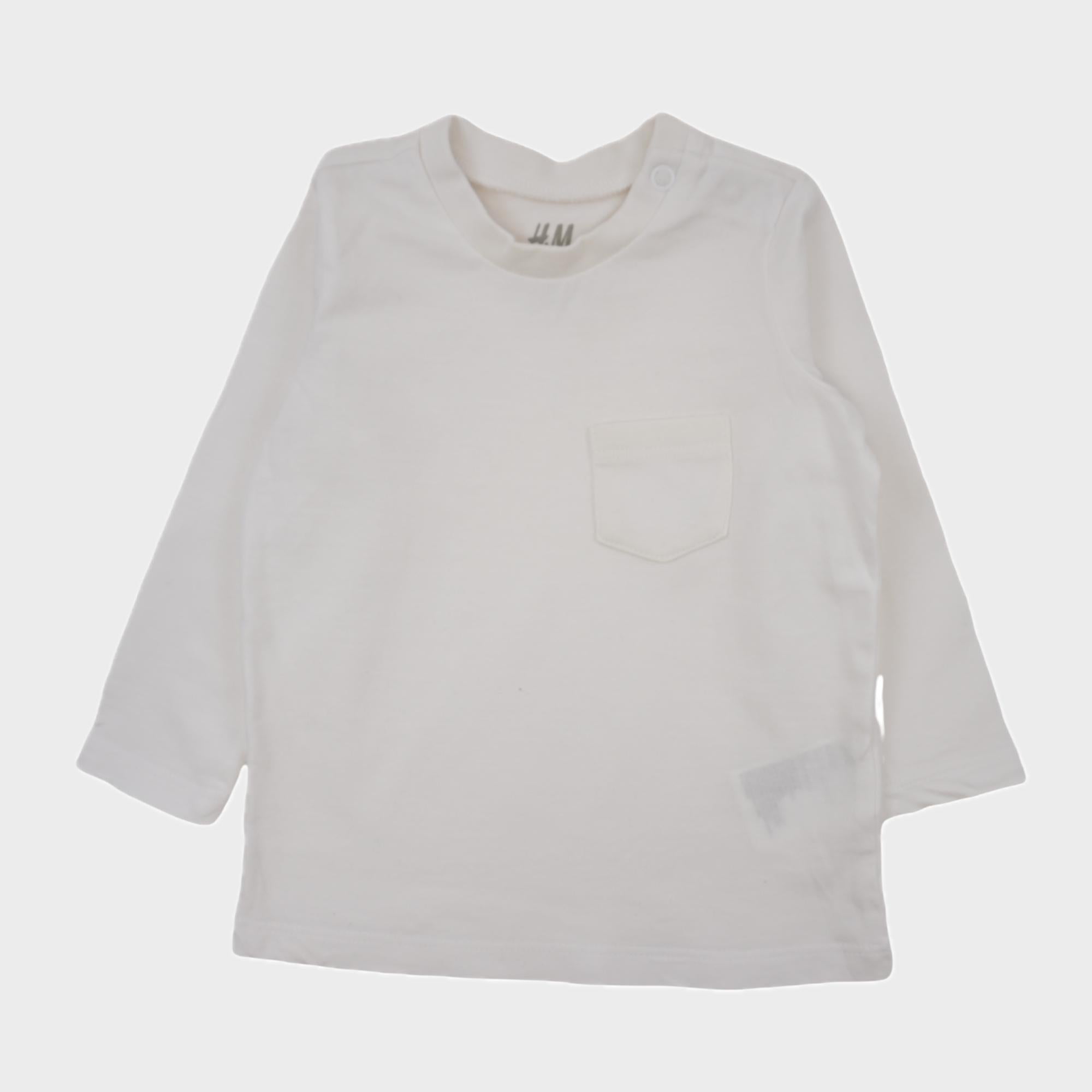 T-shirt Blanc - 3/6 mois