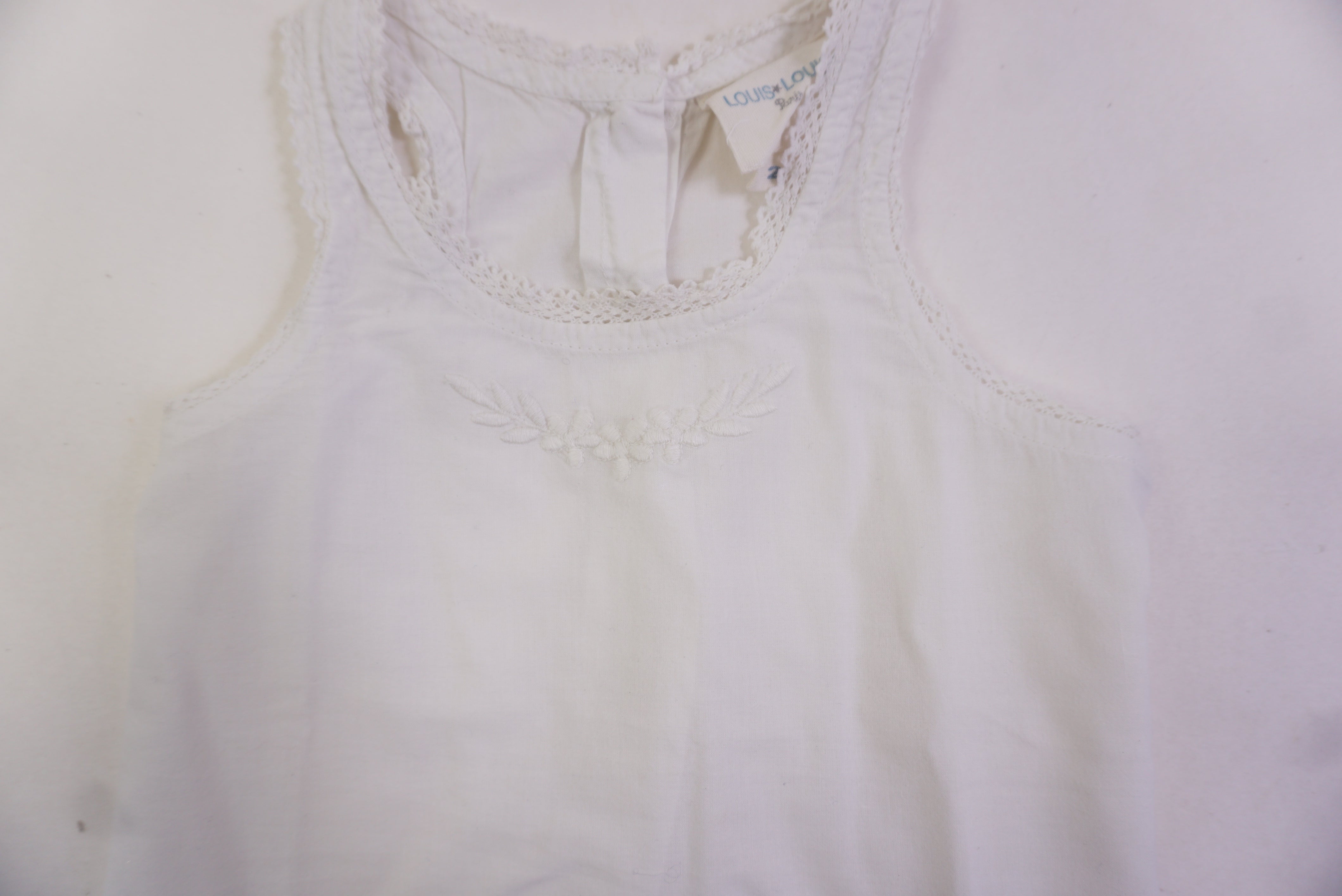 Blouse Blanc - 2 ans