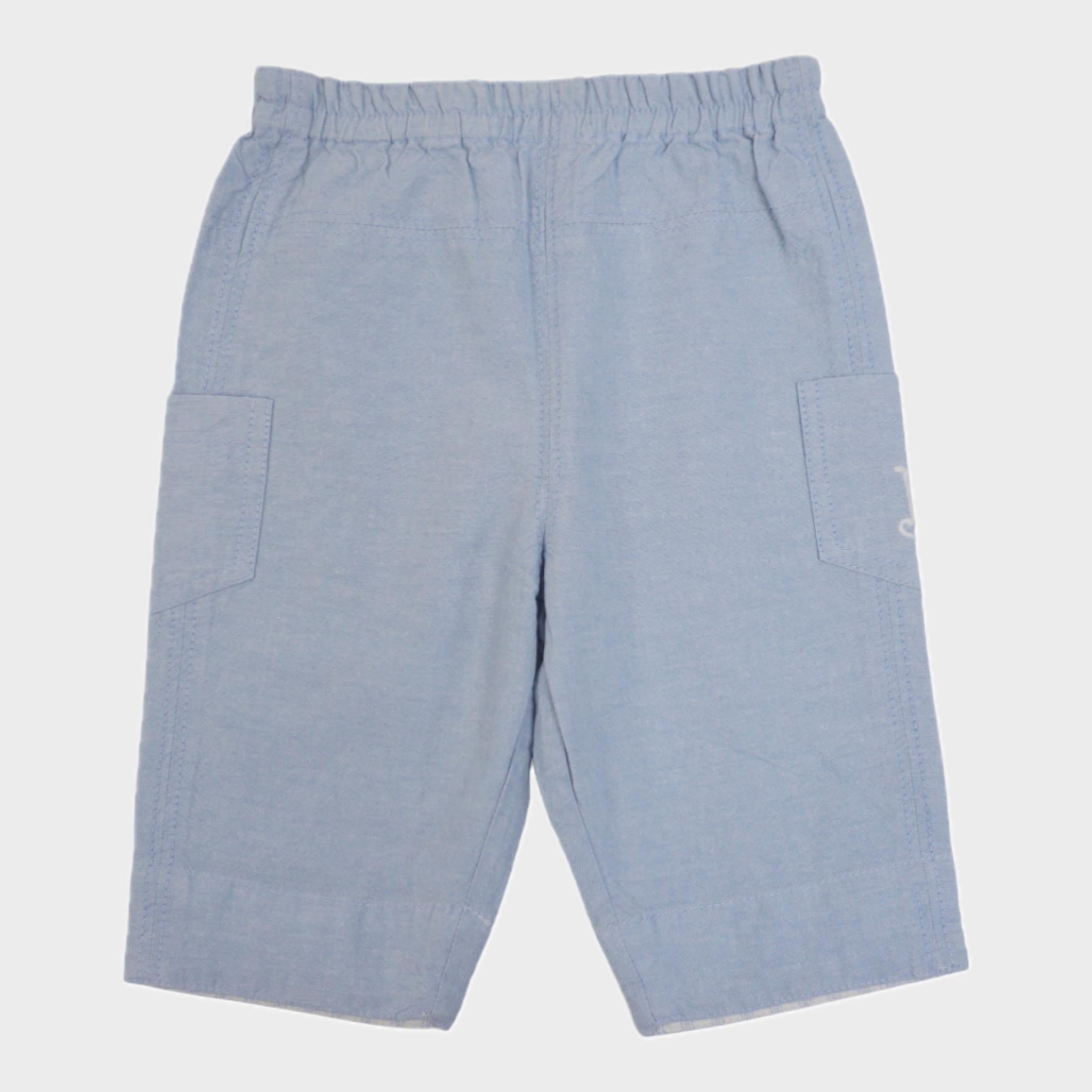 Pantalon Bleu - 6 mois