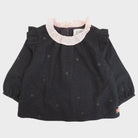 Blouse Noir - 6 mois