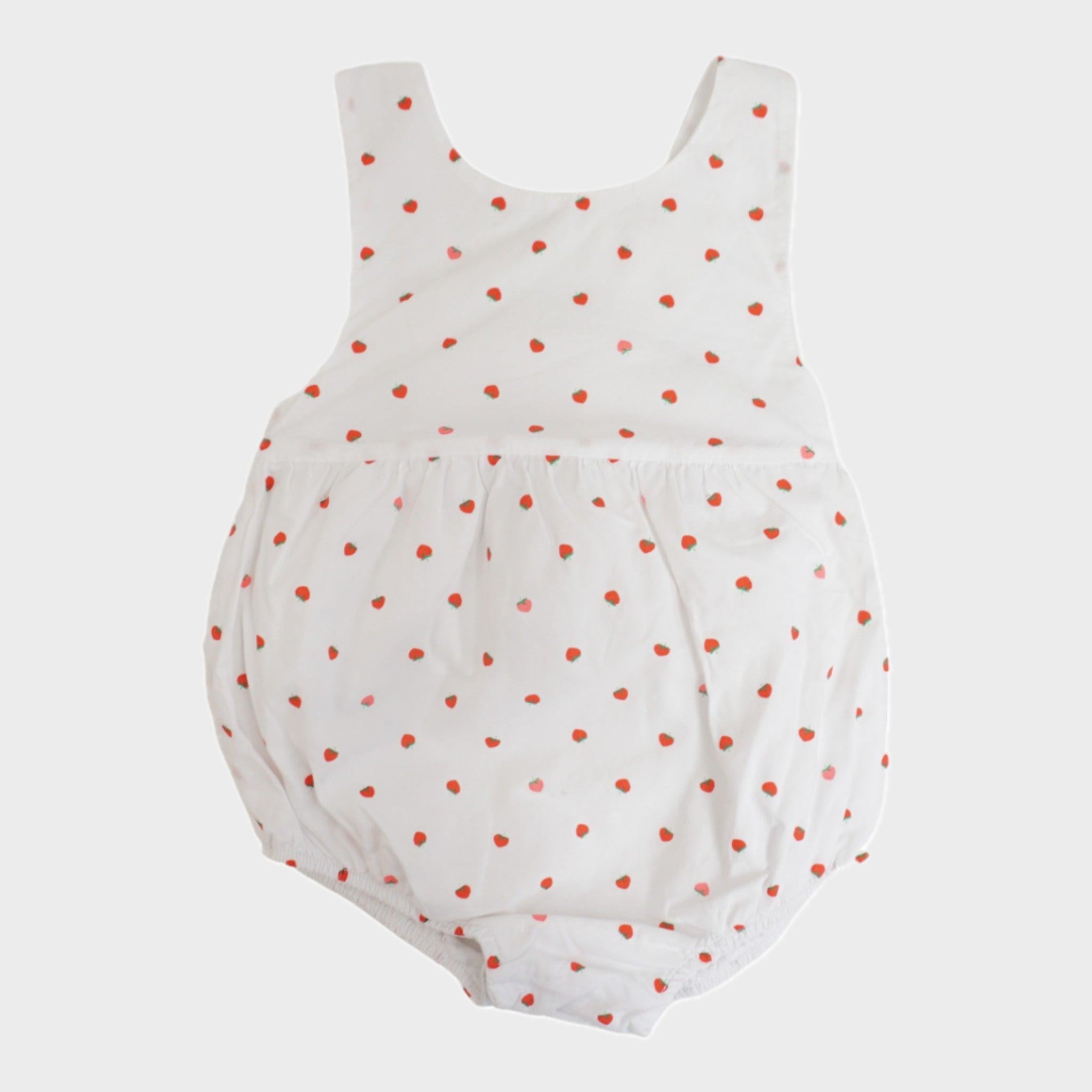 Barboteuse Blanc - 6 mois