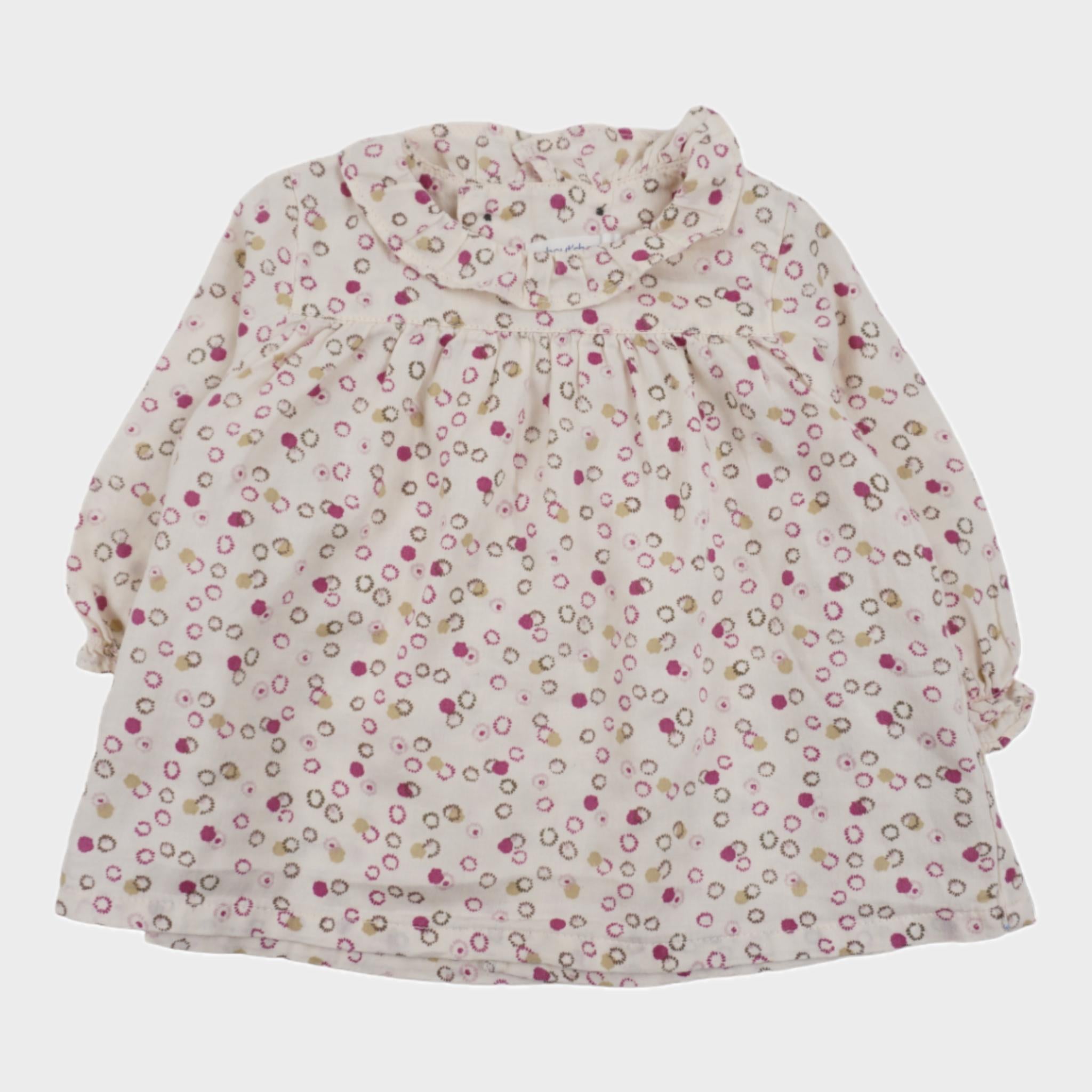 Blouse Beige - 3 mois