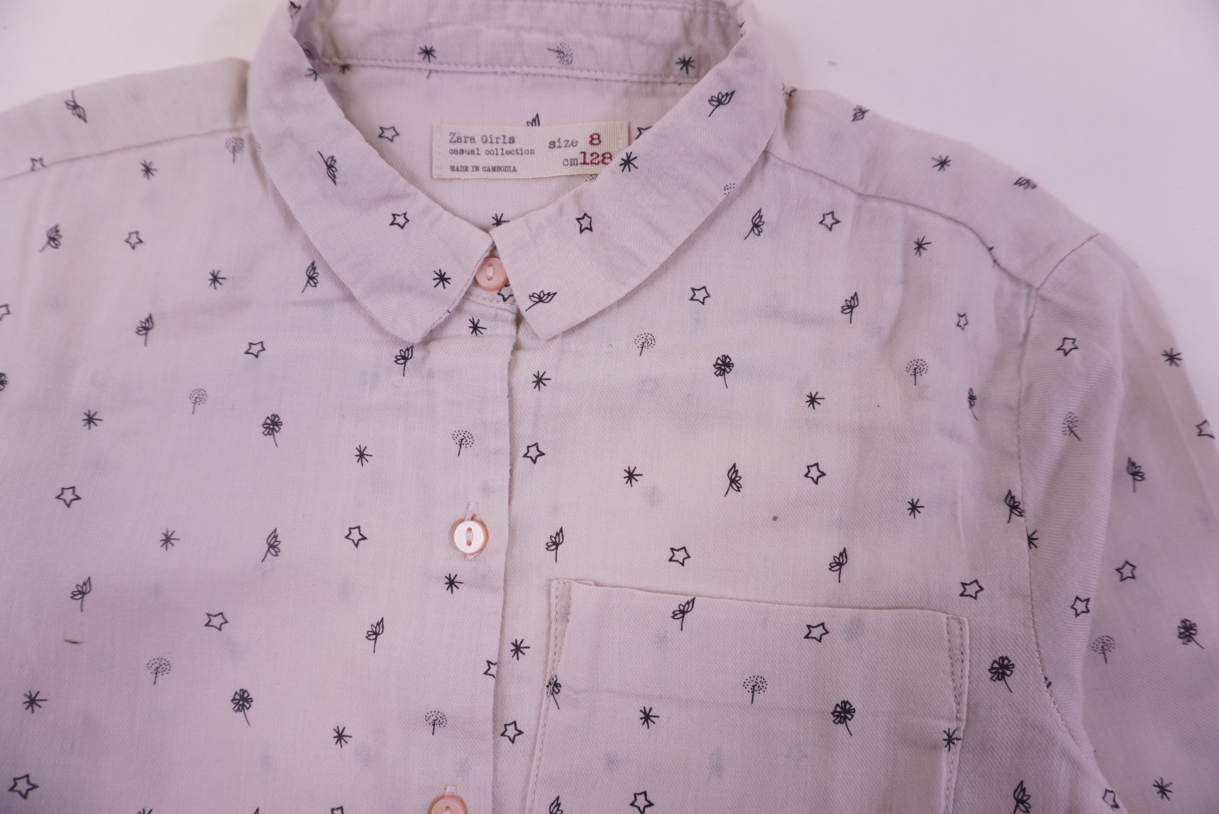 Chemise Gris - 8 ans