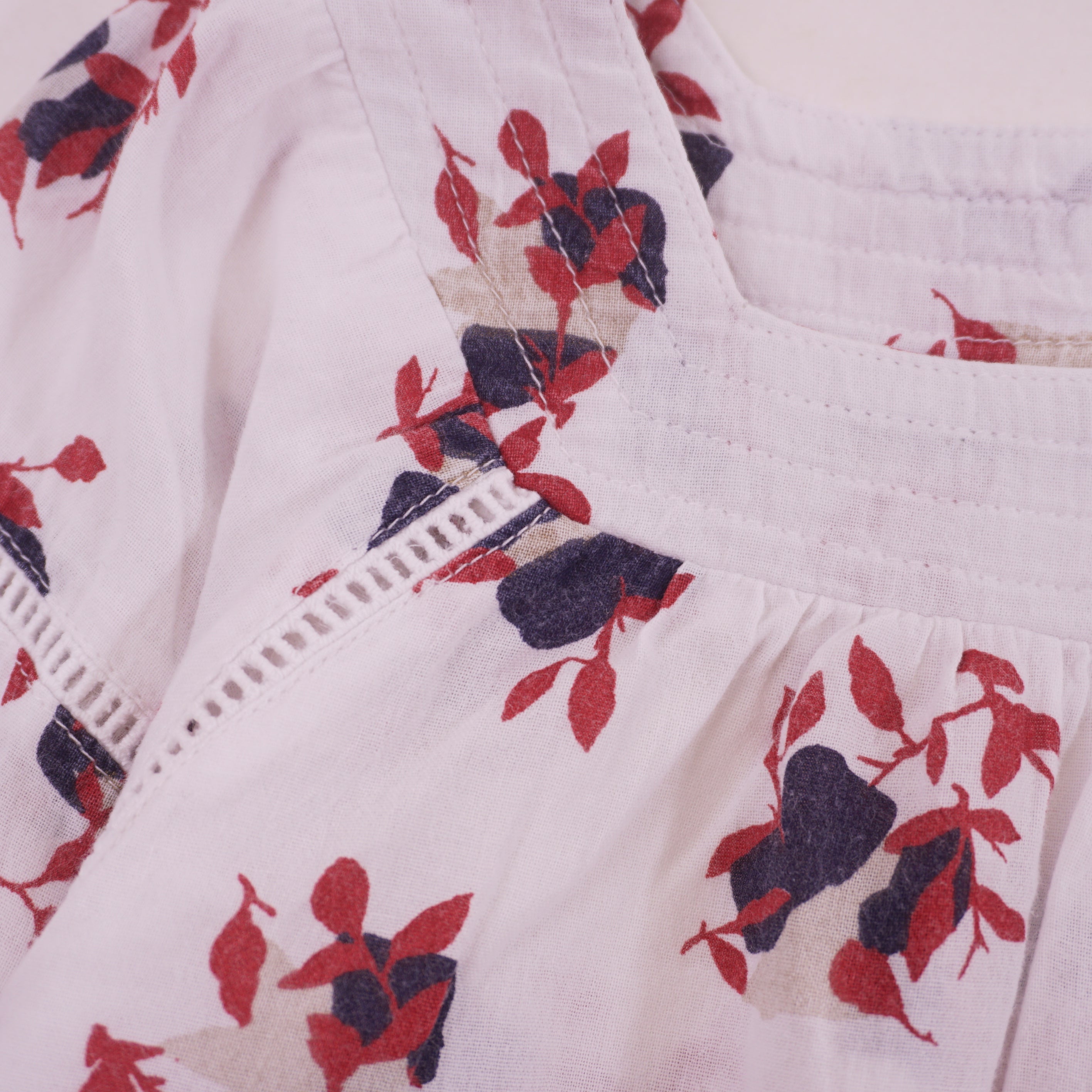 Blouse Blanc - 10 ans