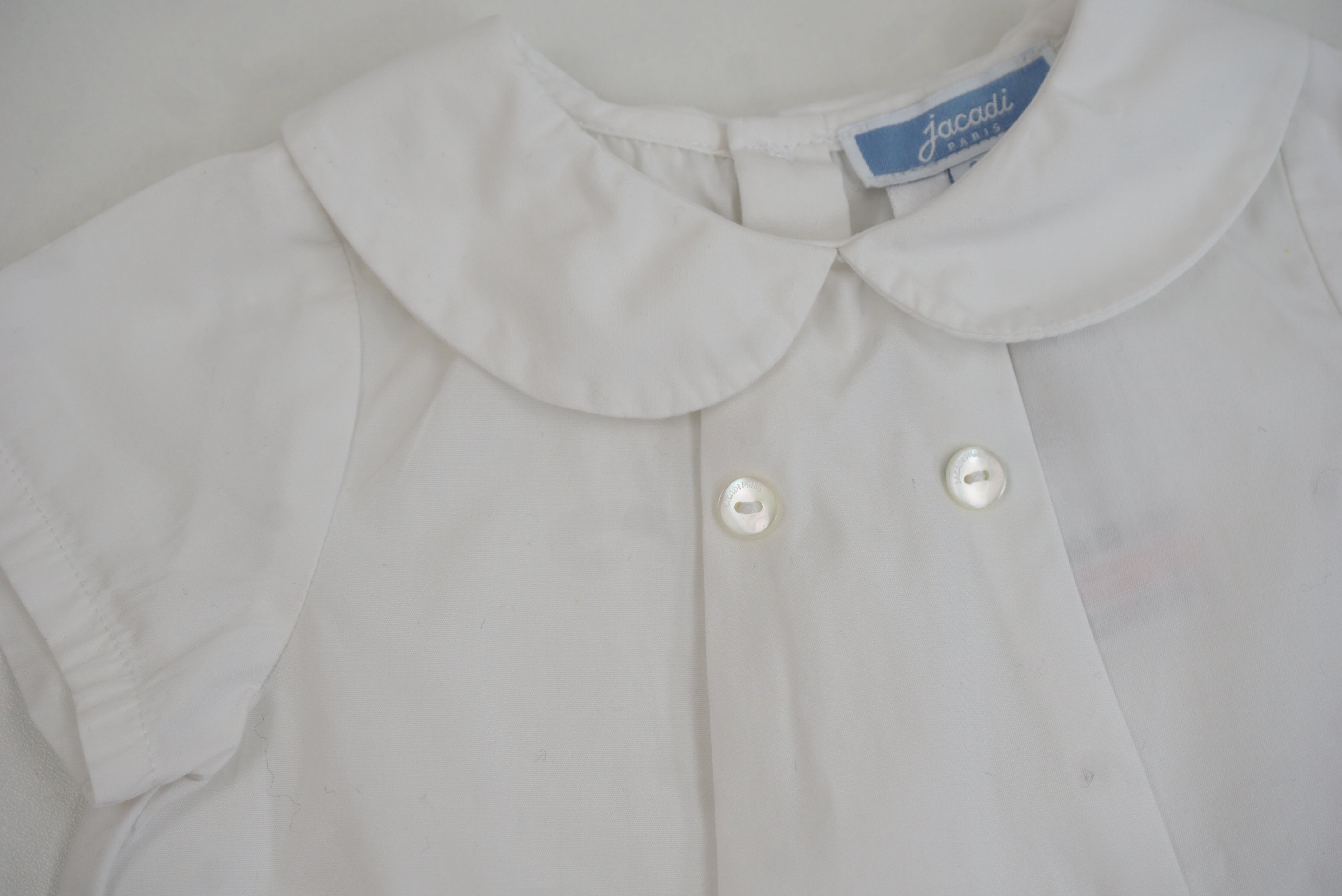 Blouse Blanc - 3 mois