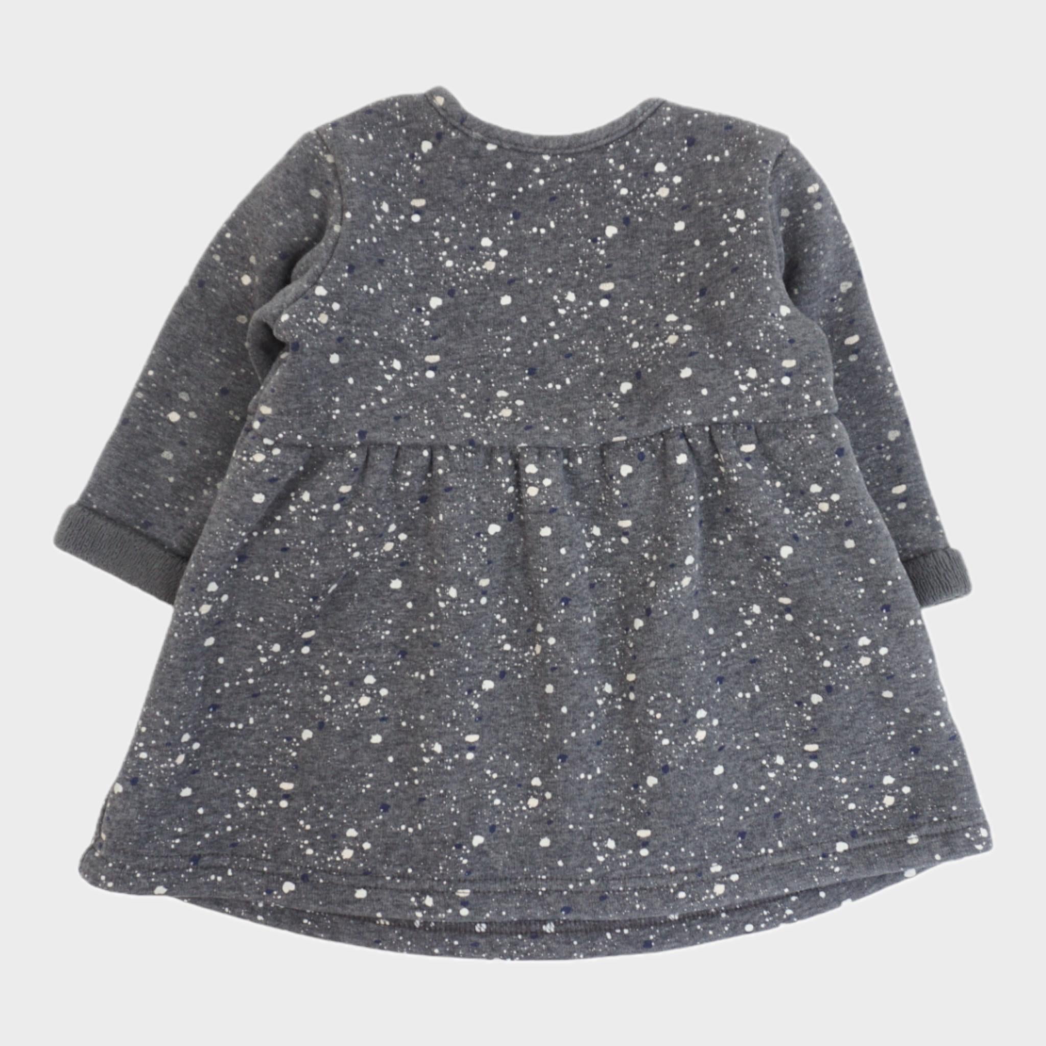 Robe Gris - 12/18 mois