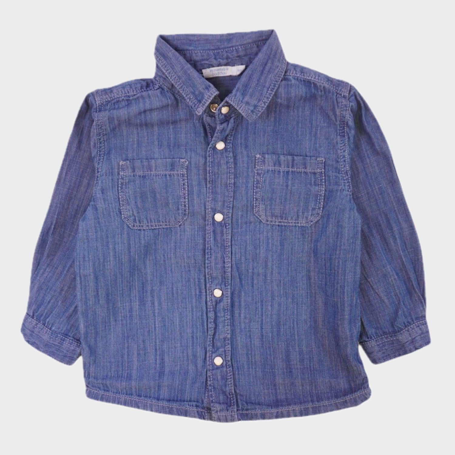 Chemise Bleu - 18 mois