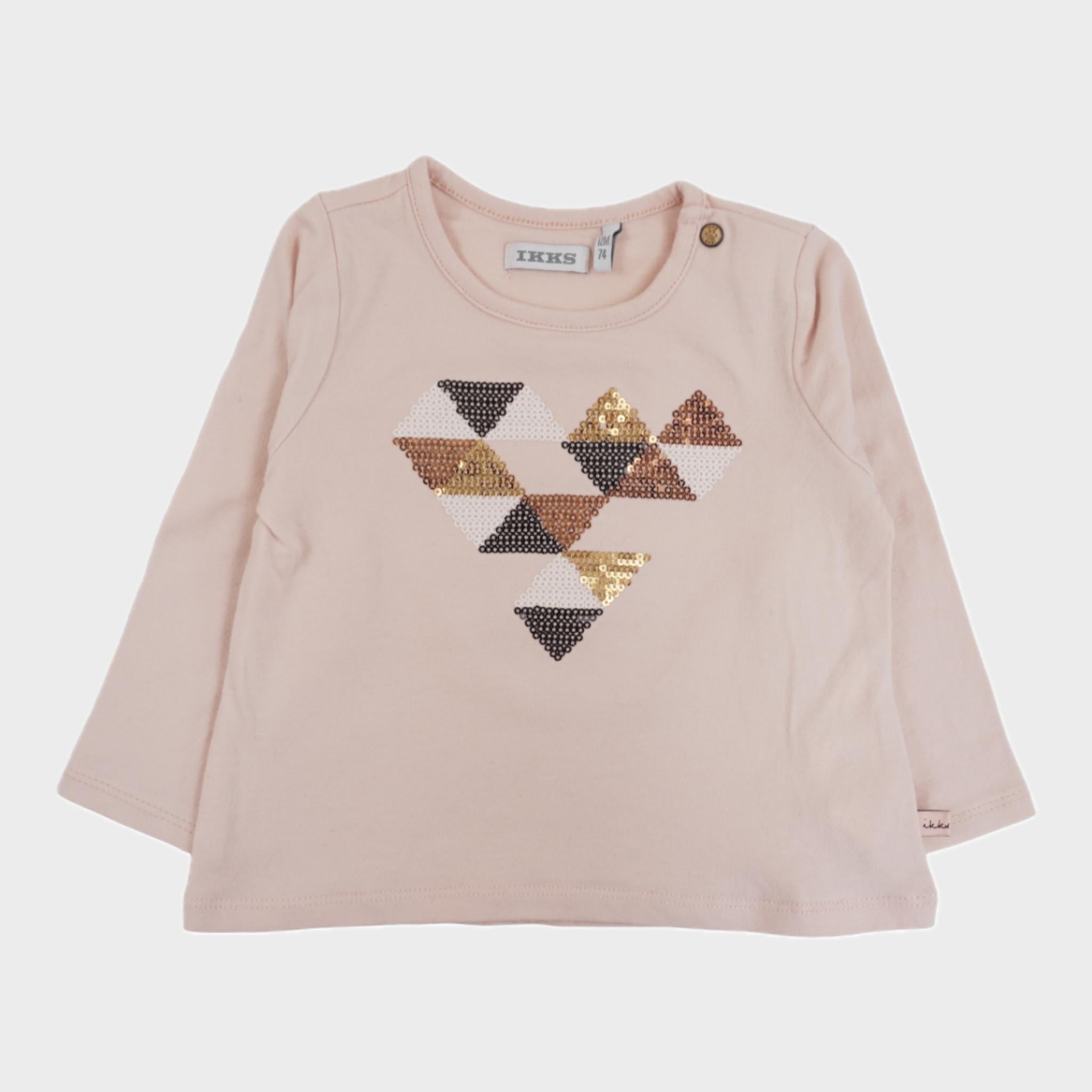 T-shirt Rose - 12 mois