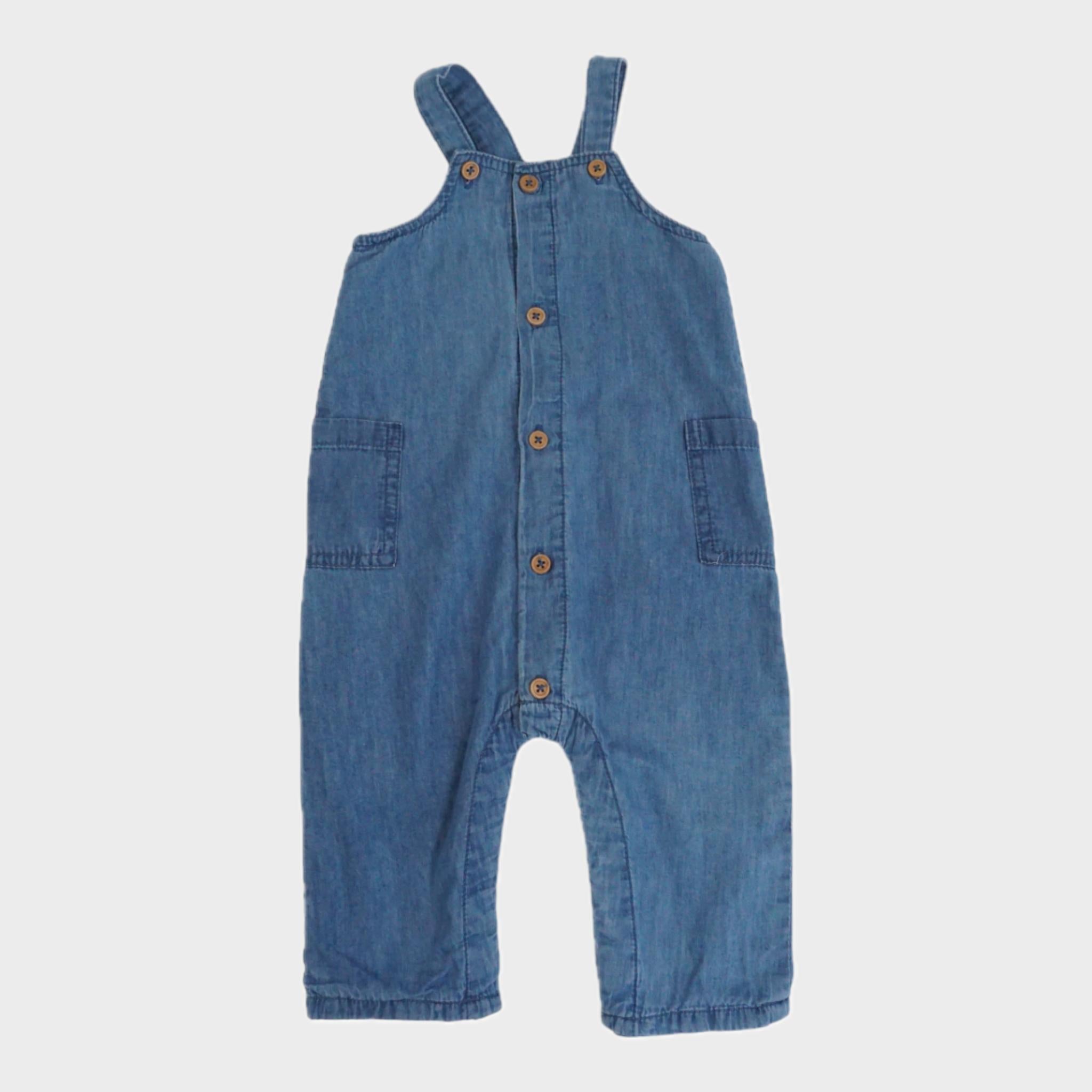 Salopette Bleu - 9 mois