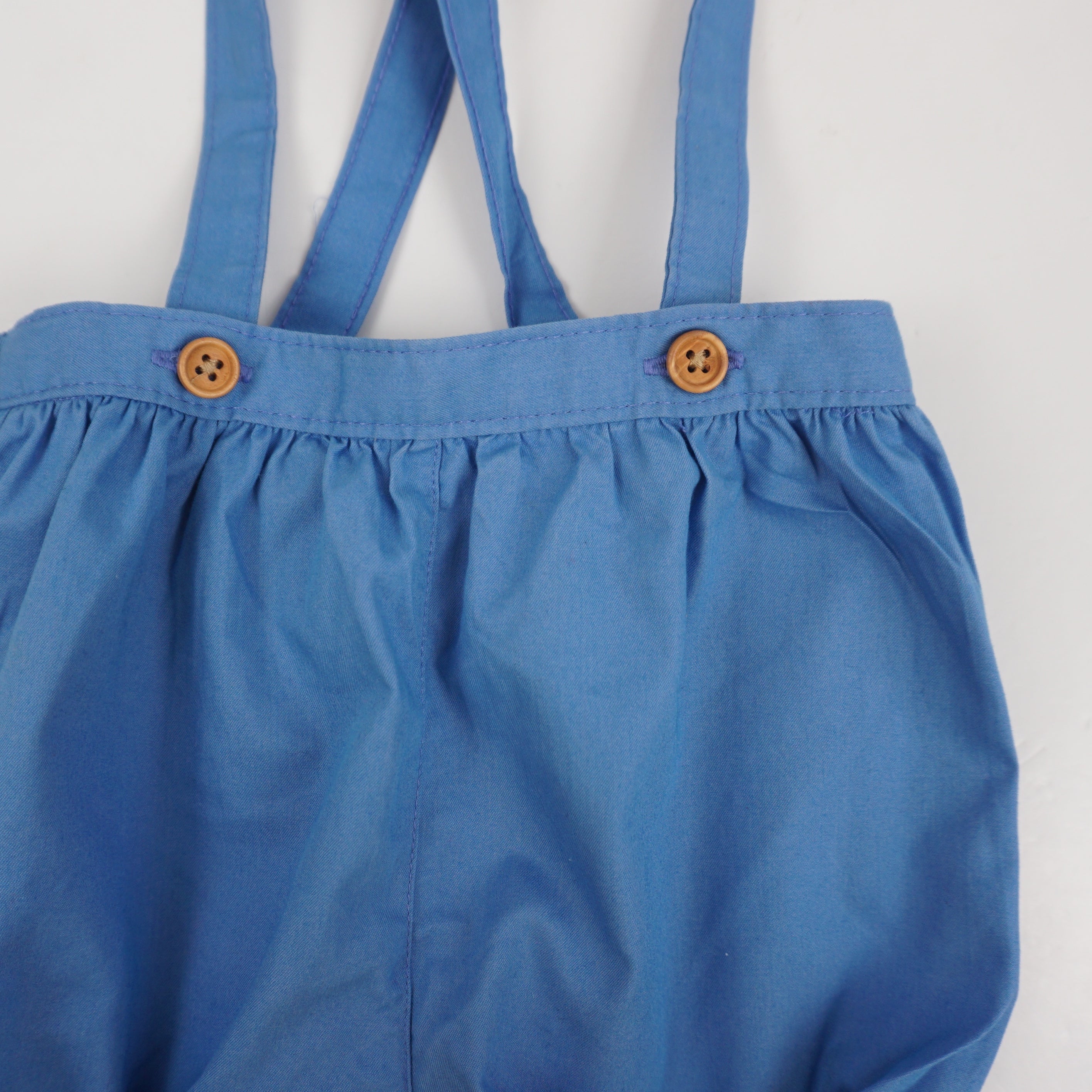 Bloomer à bretelles Bleu - 6 mois